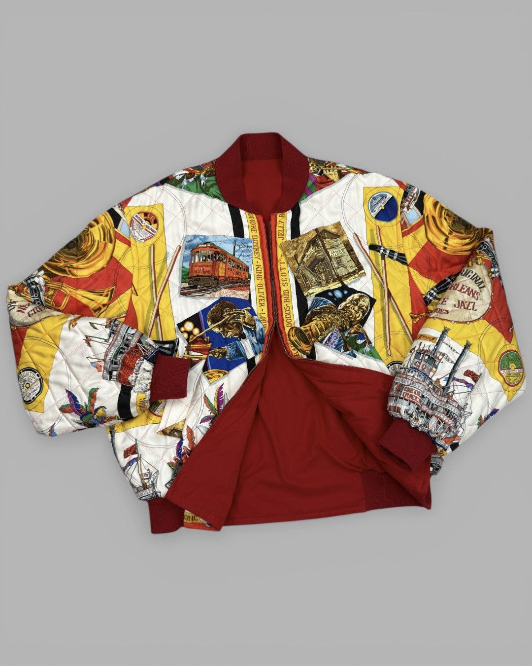 Hermes 1996-1997 Hermès «The Original New-Orleans Jazz 1923” Size US L / EU 52-54 / 3 - 5 Thumbnail