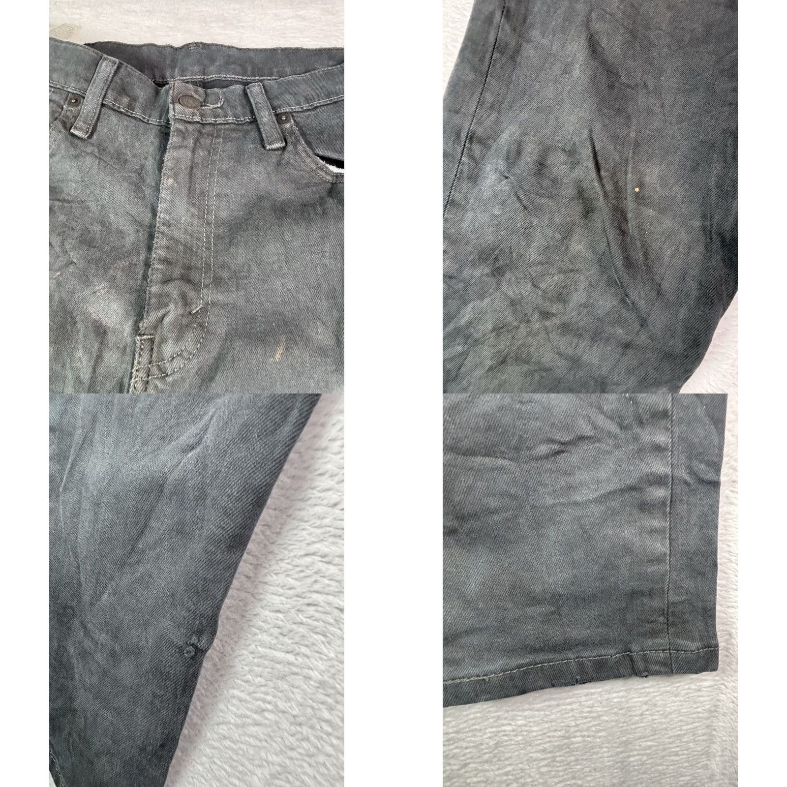 Levi's Levi's 510 Jeans Black Skinny Fit Denim Size 33x30 Mens Size US 33 - 9 Thumbnail