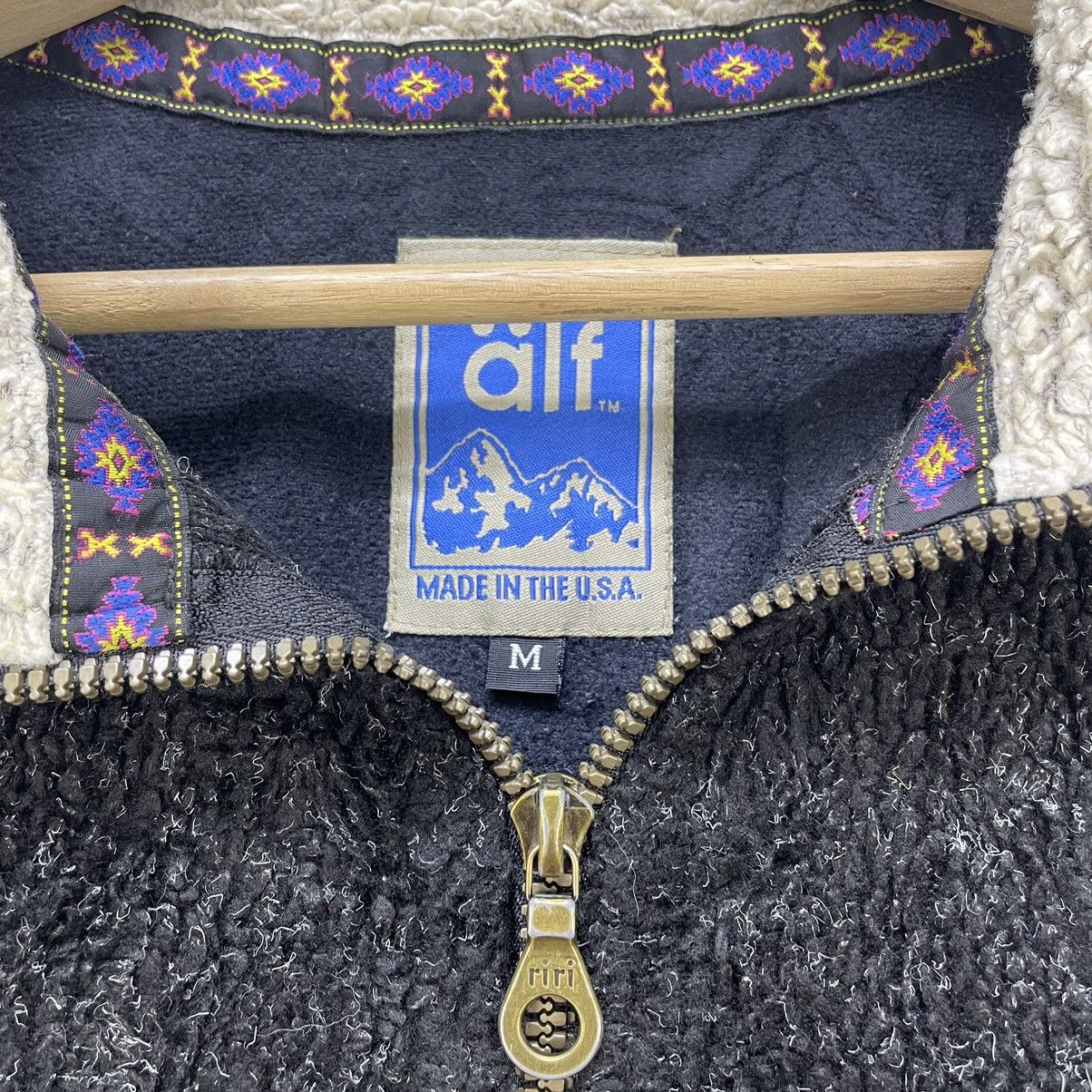Japanese Brand × Vintage 💥Vintage ALF Made In The USA Fleece Jacket Size US S / EU 44-46 / 1 - 6 Thumbnail