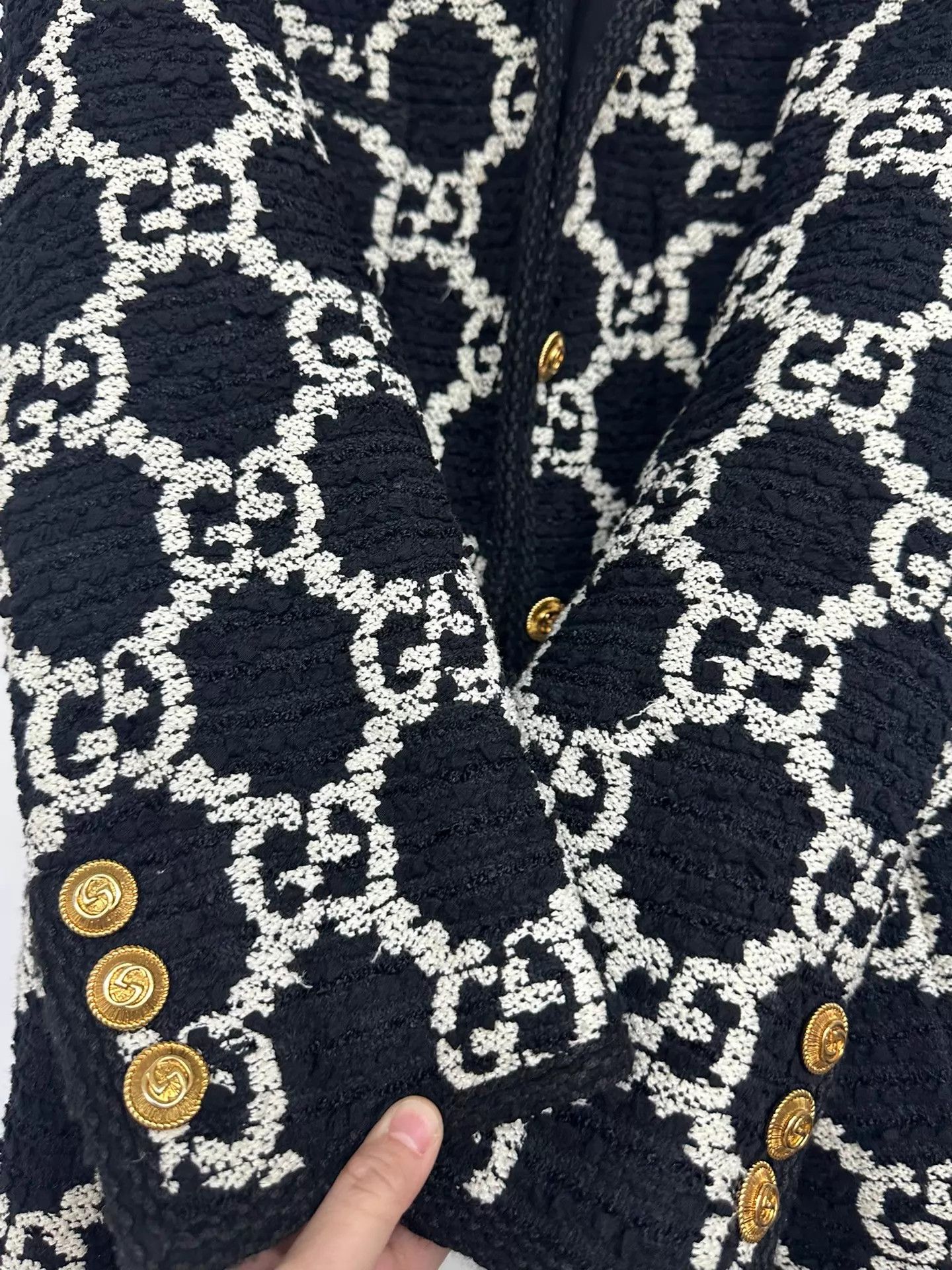 Gucci Gucci All Over Print Jacket 40 Size S / US 4 / IT 40 - 7 Thumbnail
