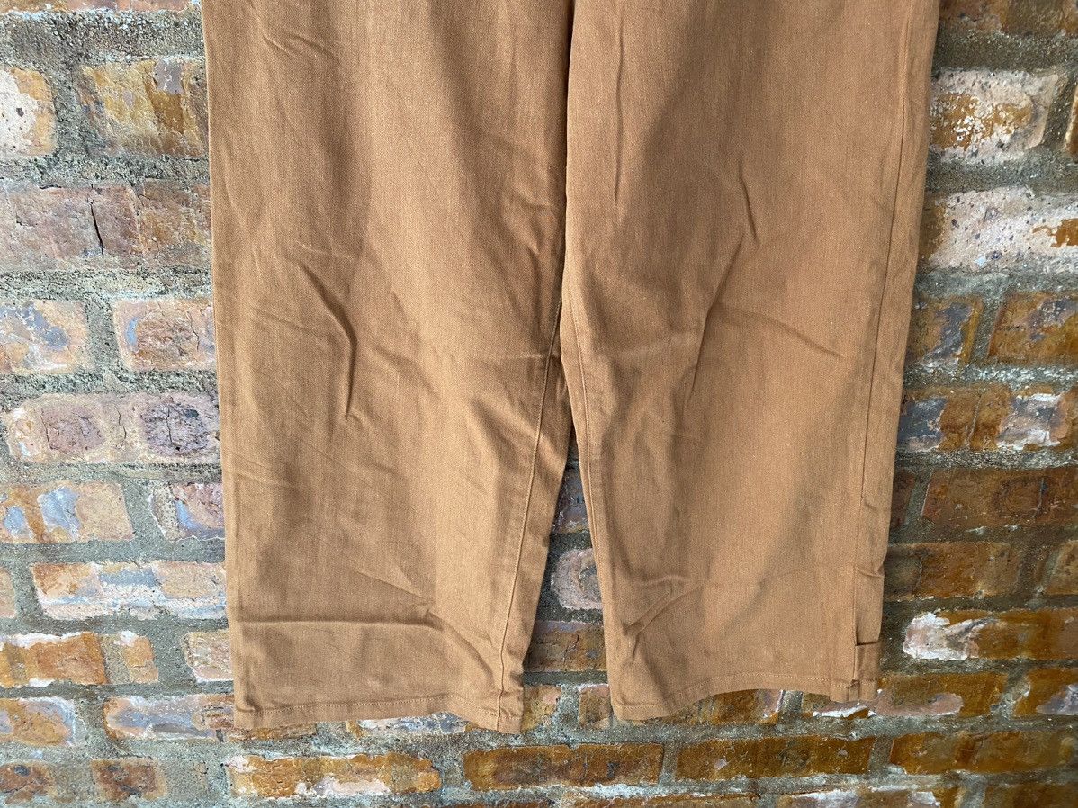 Issey Miyake 1990s Issey Miyake Plantation Wide leg baggy pants Size US 32 / EU 48 - 4 Thumbnail
