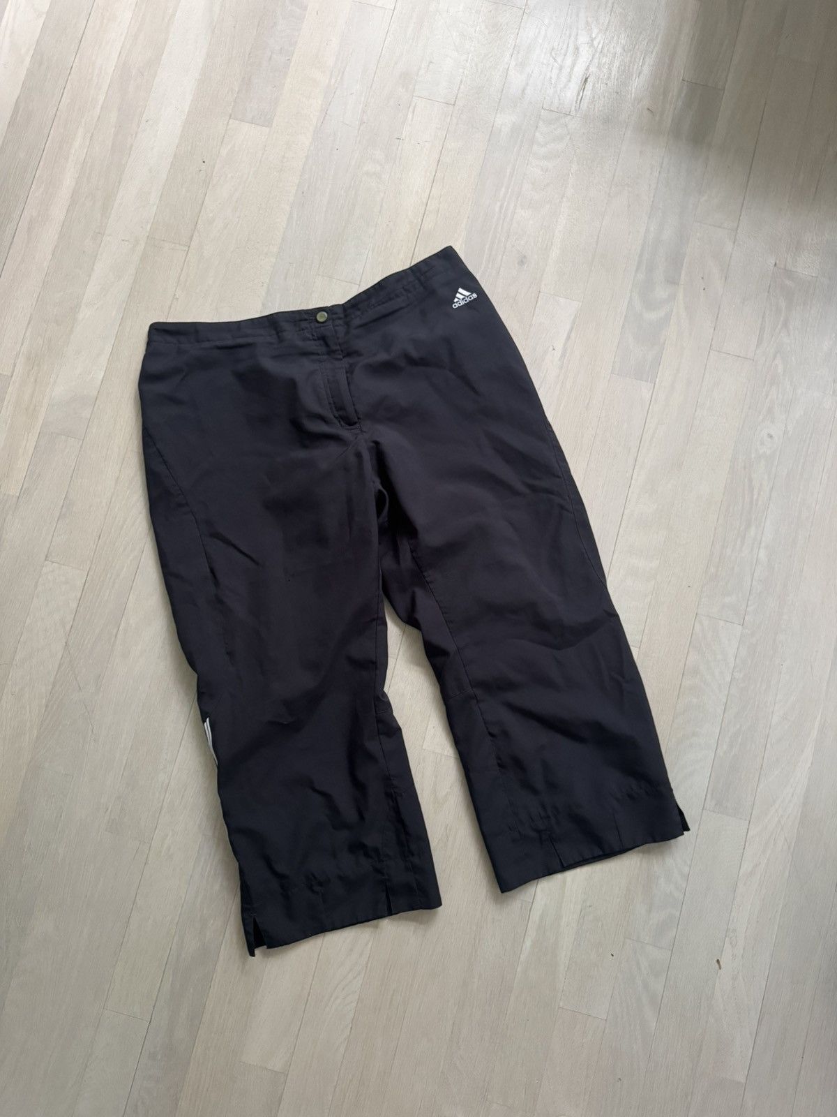 Vintage adidas 3/4 Cropped Nylon Track Pants