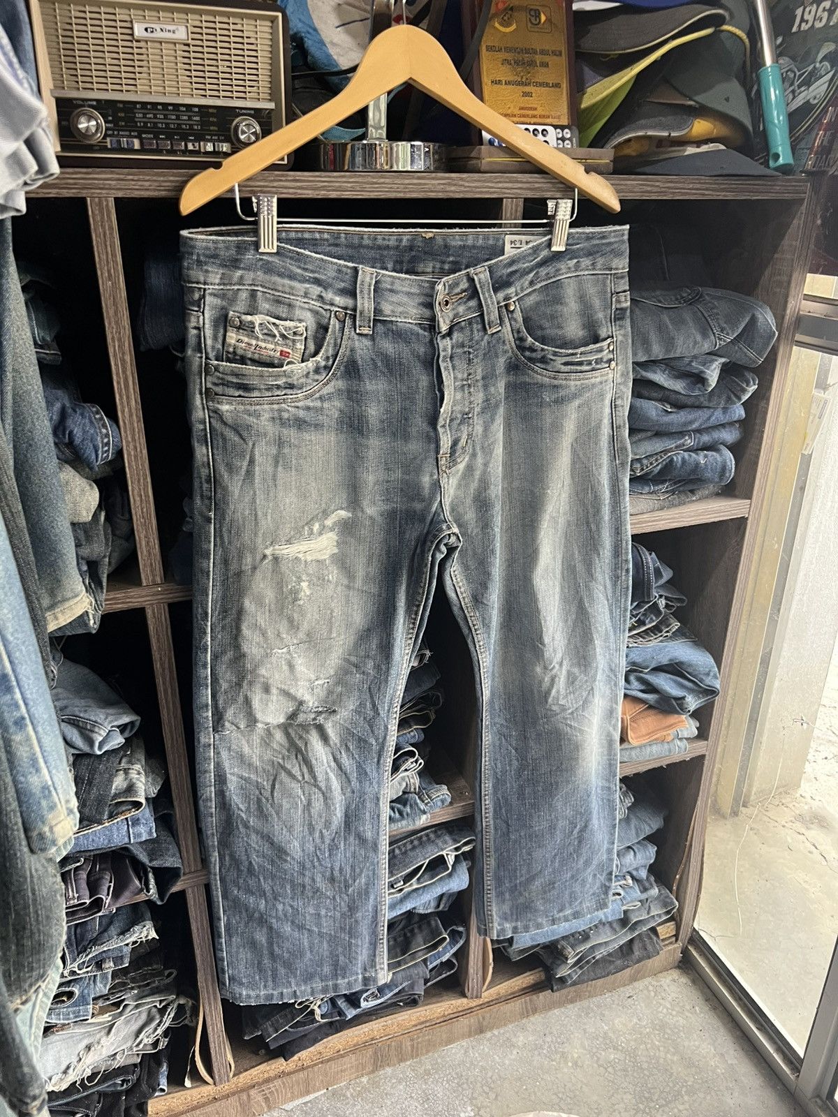 🔥Vintage Diesel Cardiel Made in Italy Distressed Denim