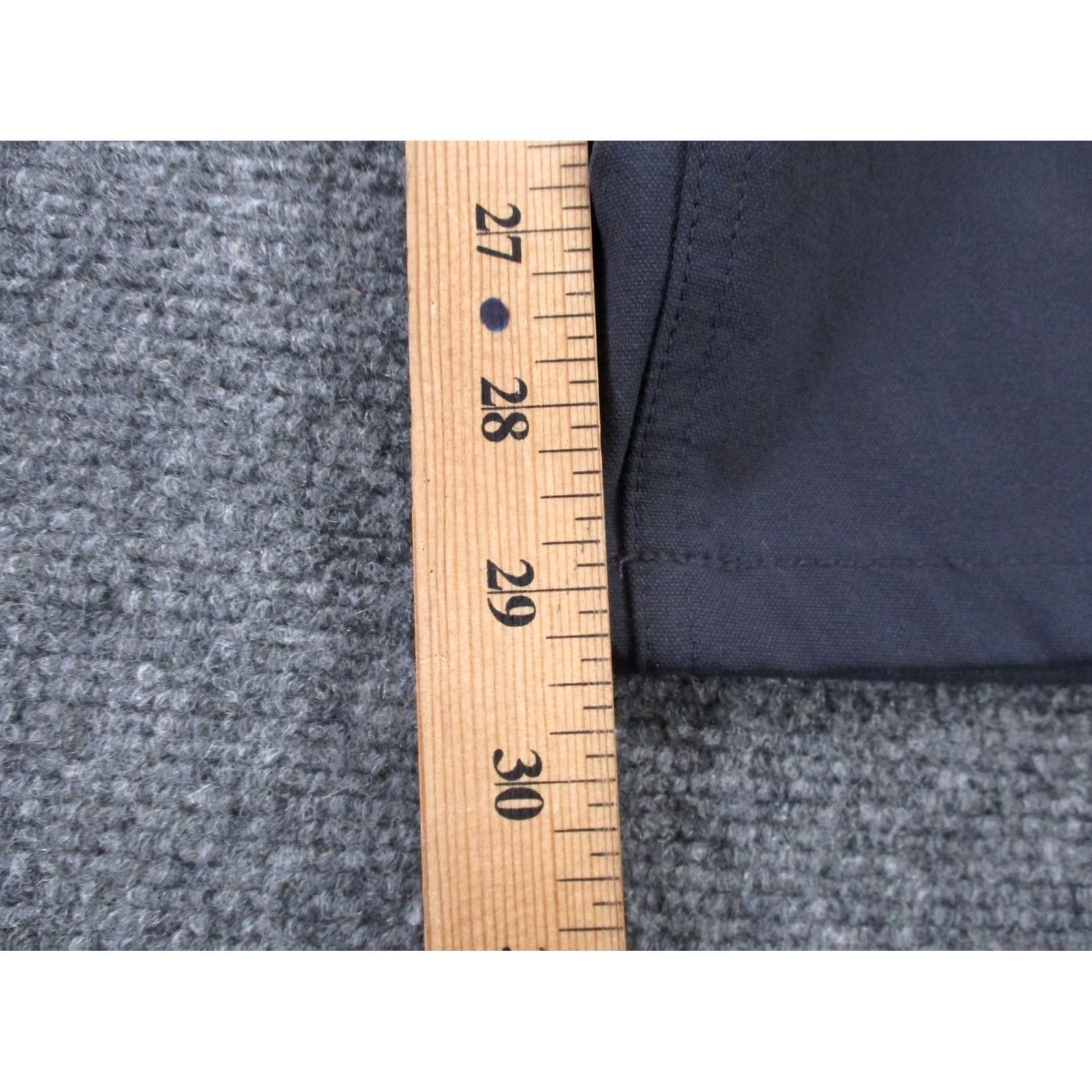 Vintage Western Rise Pants Mens 38 X 30 Gray Nylon Chino Stretch Golf Preppy Performance Pants Size US 38 / EU 54 - 4 Thumbnail
