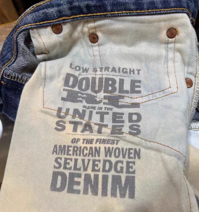 RRL Ralph Lauren RRL Ralph Lauren Rare and out of print old jeans with smil Size US 32 / EU 48 - 5 Thumbnail