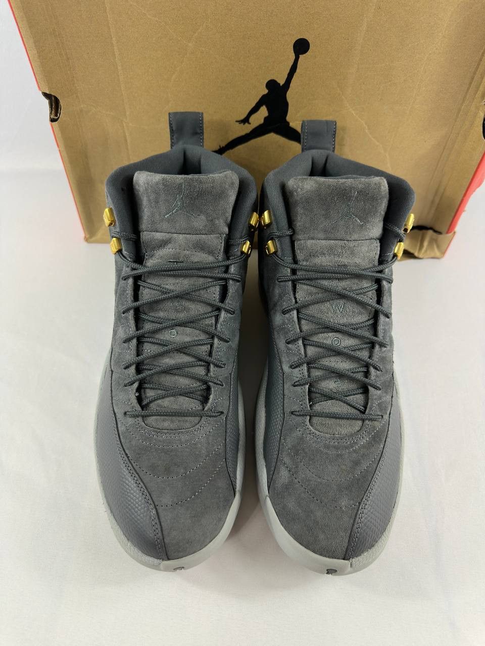 Nike Nike Air Jordan 12 Retro 'Dark Grey' 2017 130690-005 Size US 12 / EU 45 - 5 Thumbnail