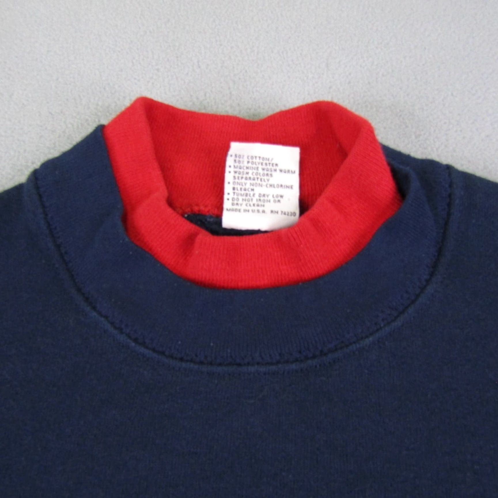 Vintage Vintage Gopher Sport Sweatshirt Womens Large Blue Julie Harris Layered Sweater Size L / US 10 / IT 46 - 3 Thumbnail
