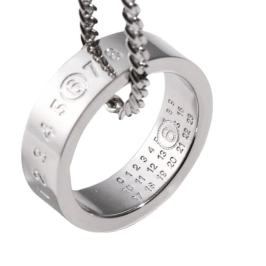 H&M × Maison Margiela Margiela Enlarged key ring necklace | Grailed