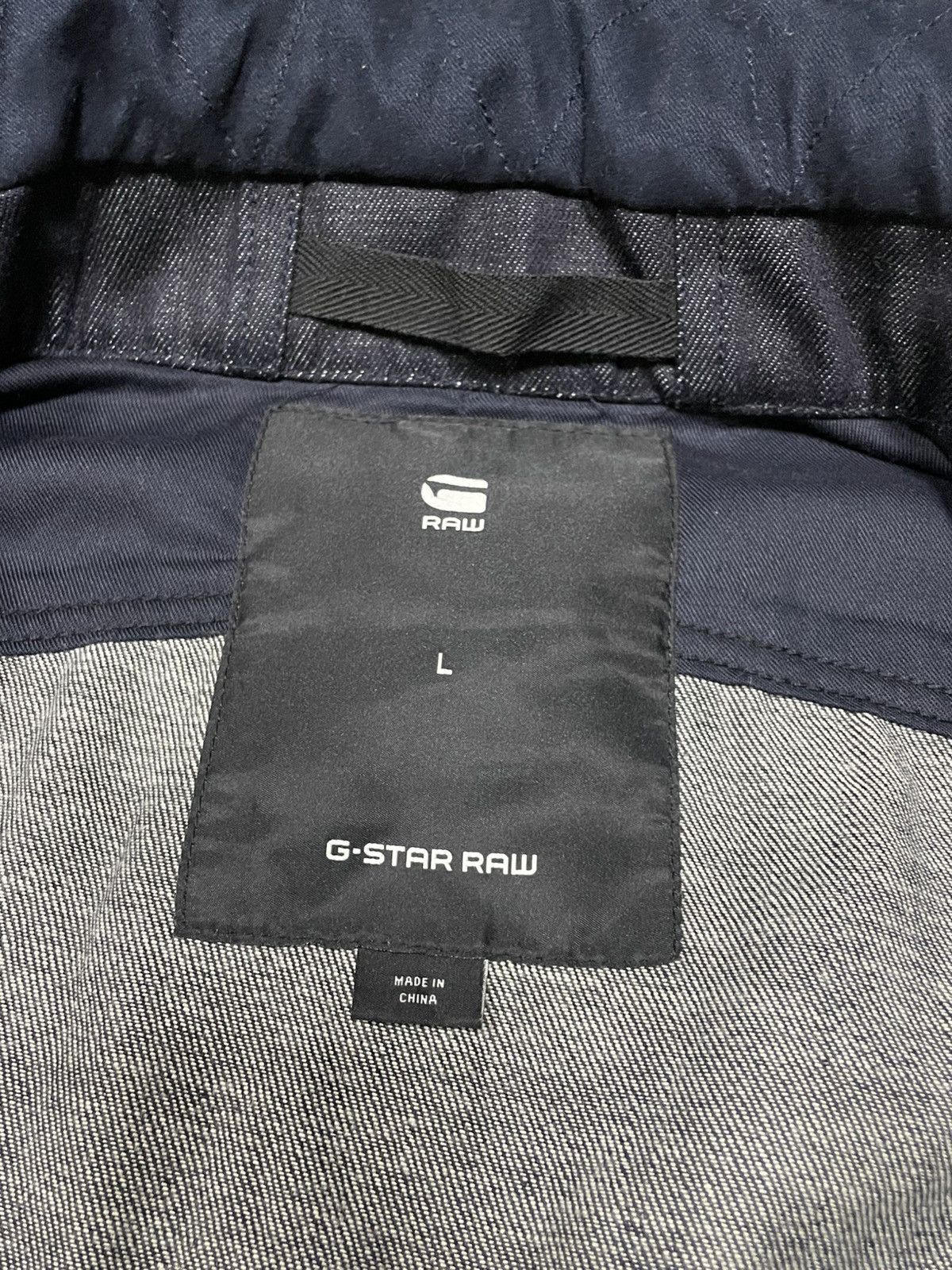 G-Star G star zippers heavy weight denim jacket Size US L / EU 52-54 / 3 - 7 Thumbnail