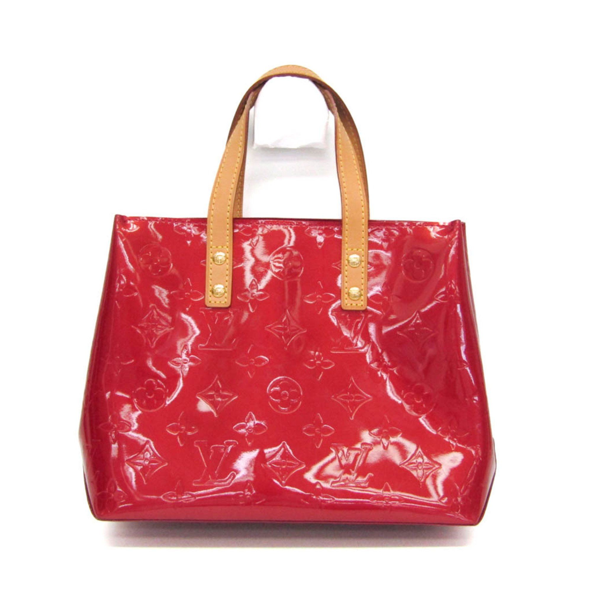 Louis Vuitton Louis Vuitton Monogram Vernis Reade PM M91990 Women's Handbag Pomme D'amour Size ONE SIZE - 1 Thumbnail