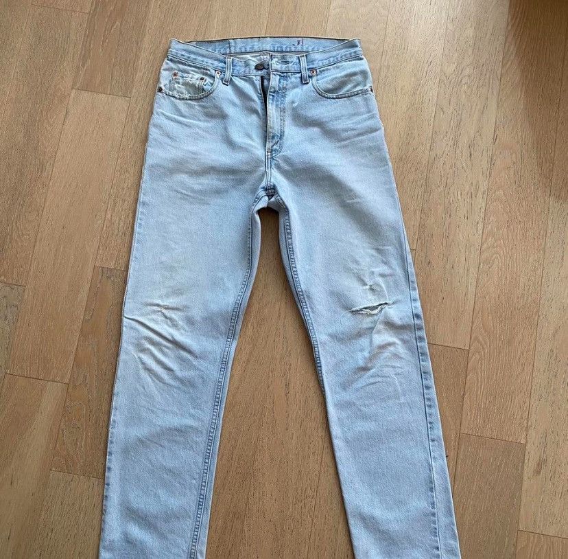 Levi's Vintage Clothing Levi's orange tab 501 light wash jeans Size US 31 - 4 Thumbnail