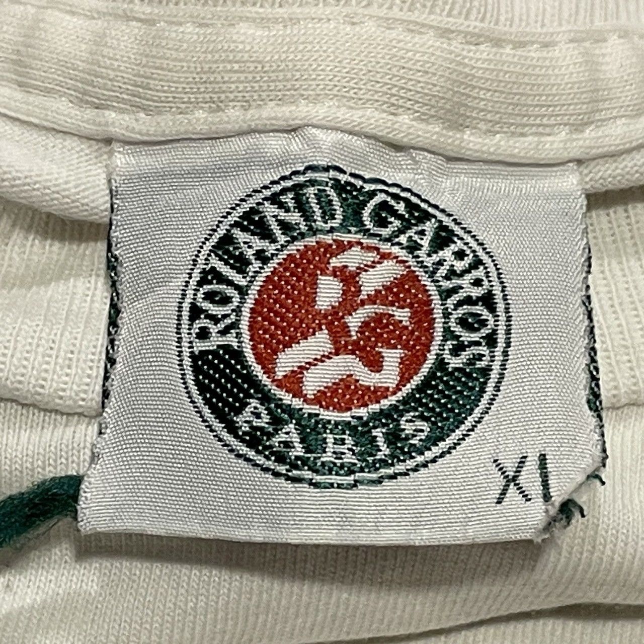 Other Rare Vintage 1996 Roland Garros Tennis Tee Grand Slam Size US L / EU 52-54 / 3 - 9 Thumbnail