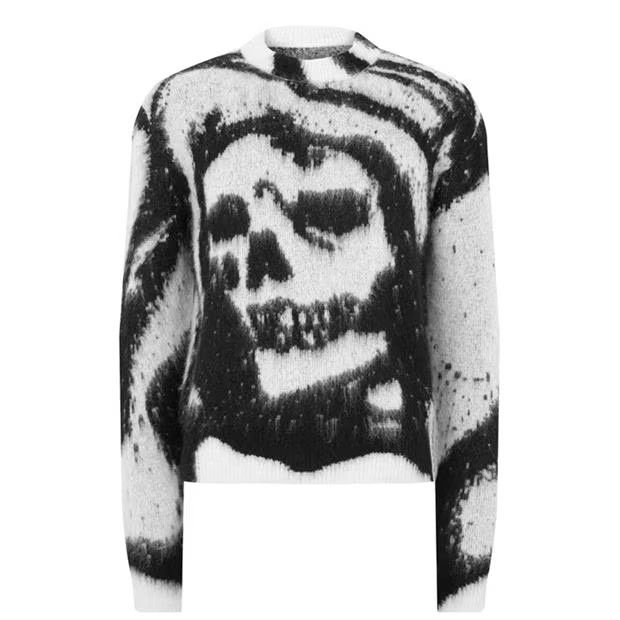 image of Amiri O1G2R1Mq0324 Sweater In Alabaster, Men's (Size Medium)