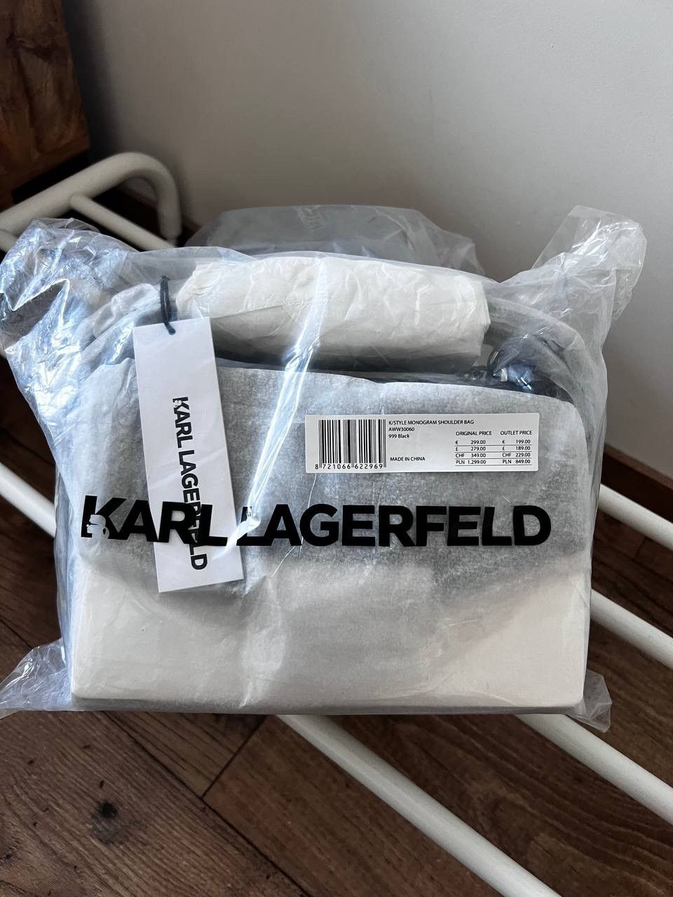 Karl Lagerfeld Karl Lagerfeld monogram Shoulder Bag Size ONE SIZE - 8 Thumbnail
