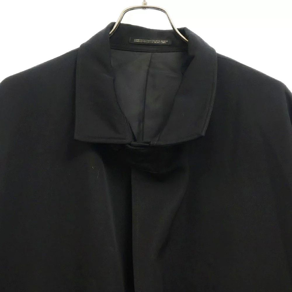 Yohji Yamamoto YOHJI YAMAMOTO POUR HOMME 19AW Wool gabardine long coat Size US M / EU 48-50 / 2 - 3 Thumbnail