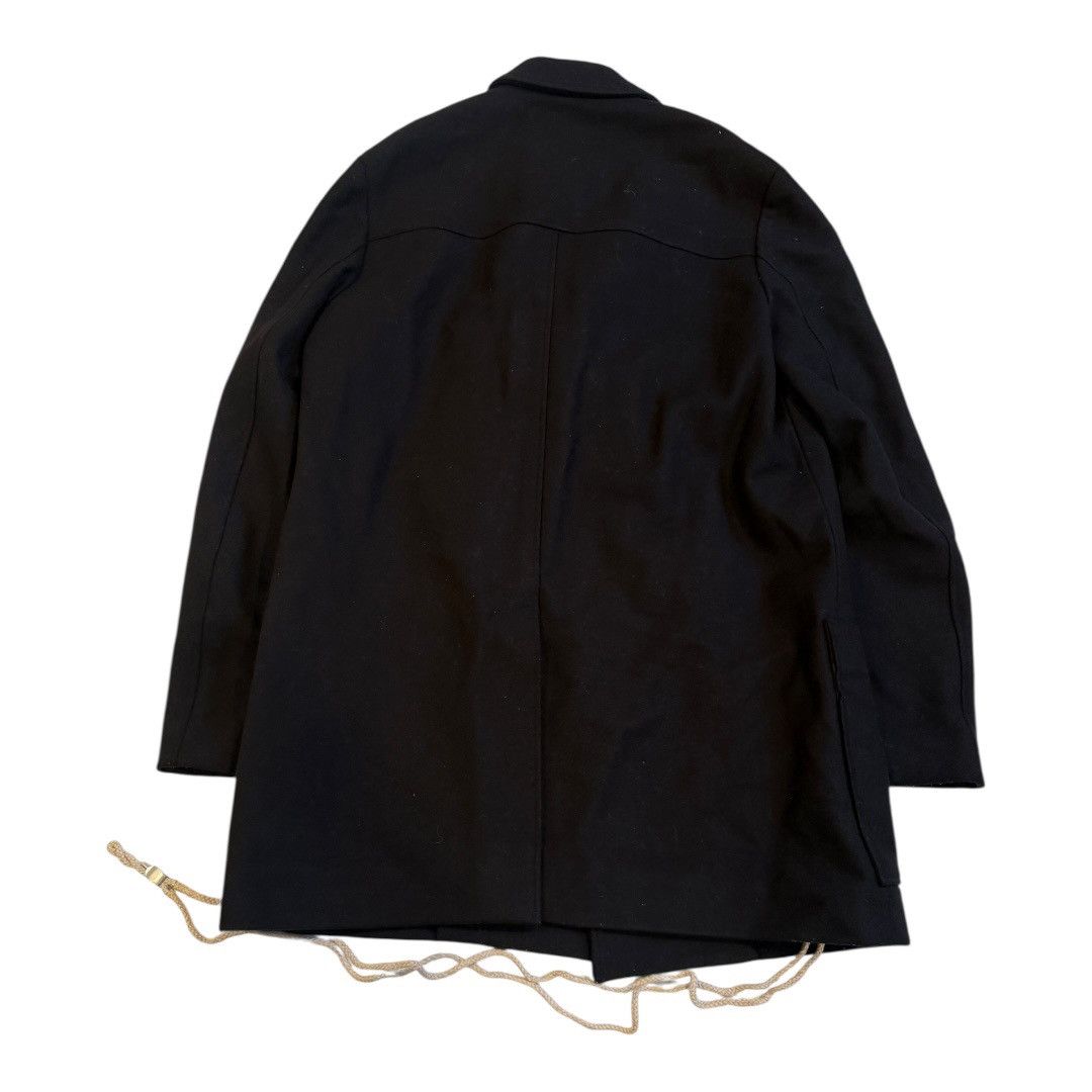 Dior Dior Homme by KVA Wool Toggle Long Coat in Black Size US M / EU 48-50 / 2 - 2 Thumbnail