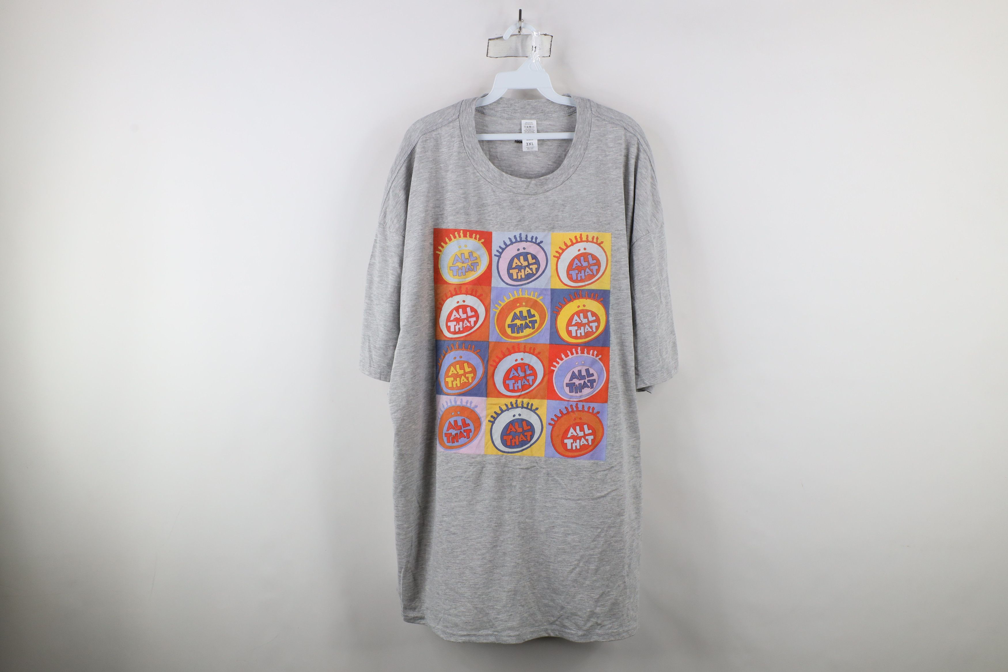 Vintage Retro Y2K Nickelodeon All That TV Show Short Sleeve T-Shirt Size US XXL / EU 58 / 5 - 1 Thumbnail