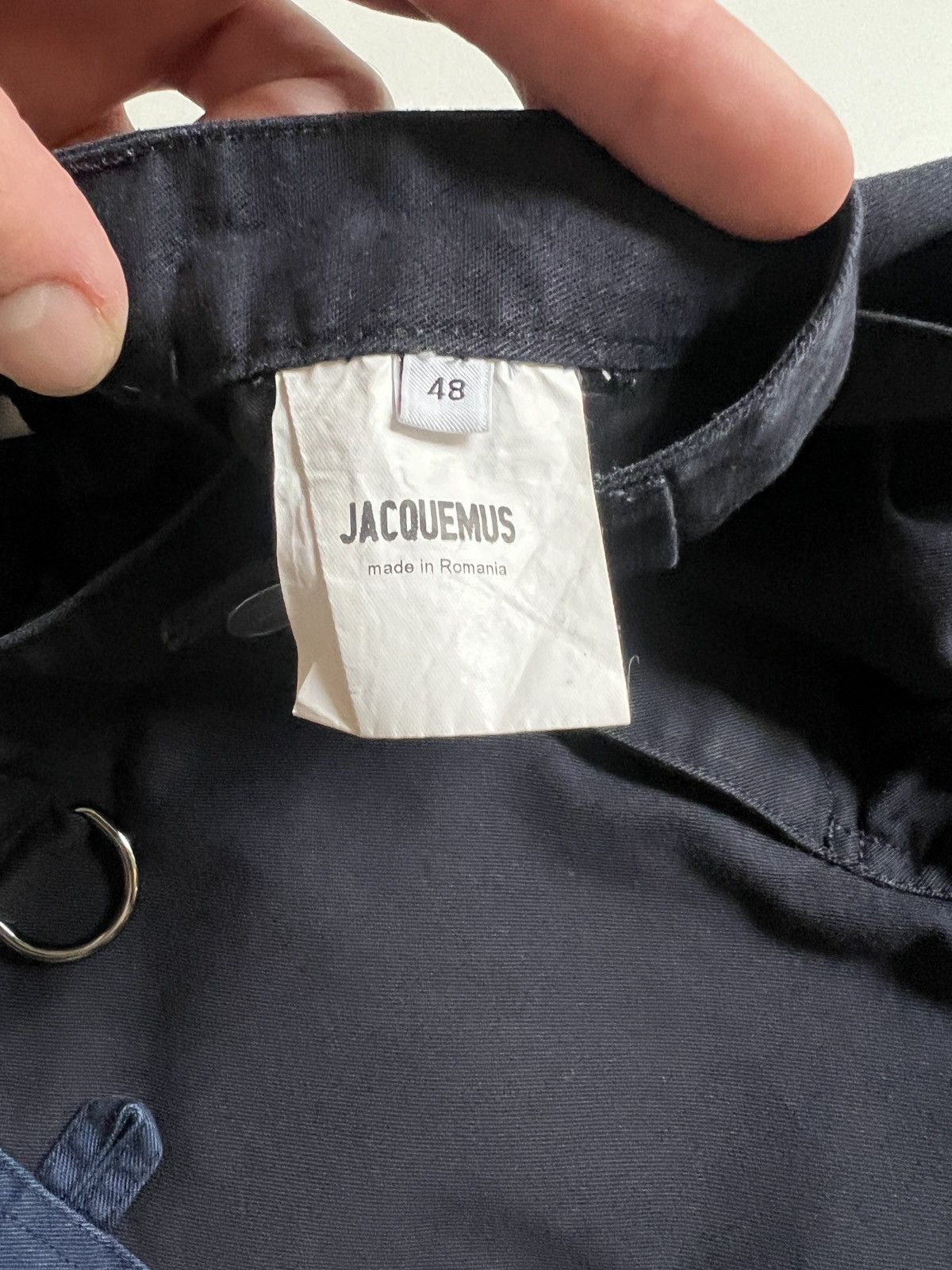 Jacquemus Navy Jacquemus Cargo Pants Size US 32 / EU 48 - 5 Thumbnail