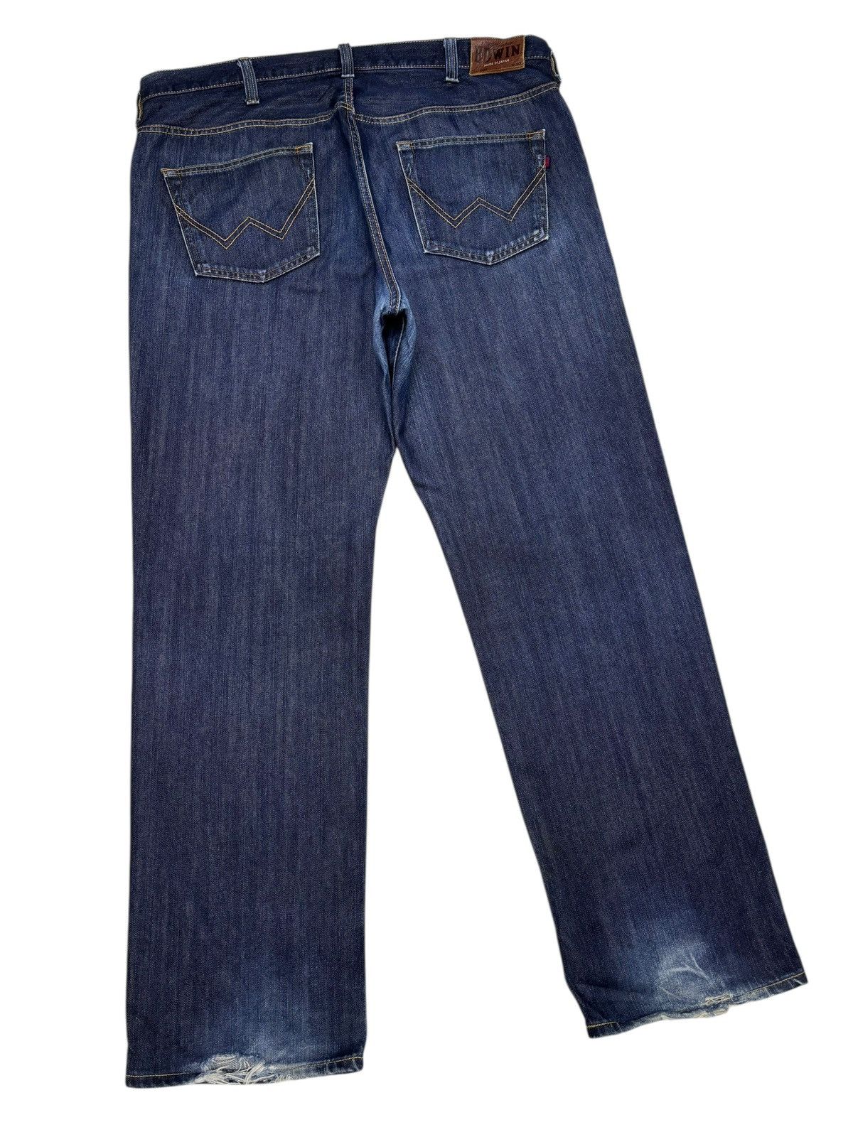 Kapital EDWIN No 404 MADE IN JAPAN BLUE DENIM JEANS Size US 40 / EU 56 - 5 Thumbnail
