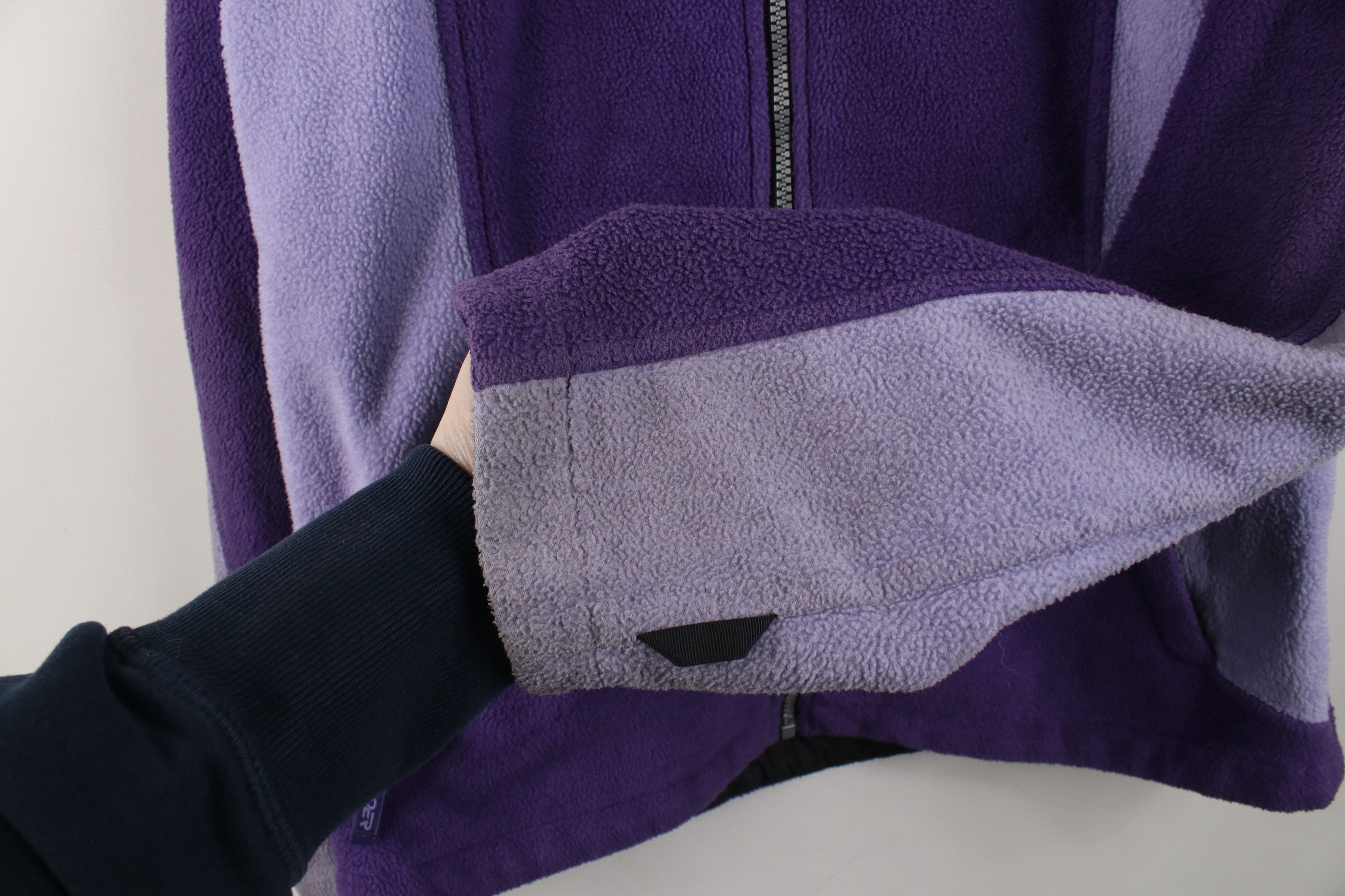 Spyder Vintage 90s Y2K Spyder Block Skiing Fleece Jacket Purple Size XL / US 12-14 / IT 48-50 - 7 Thumbnail