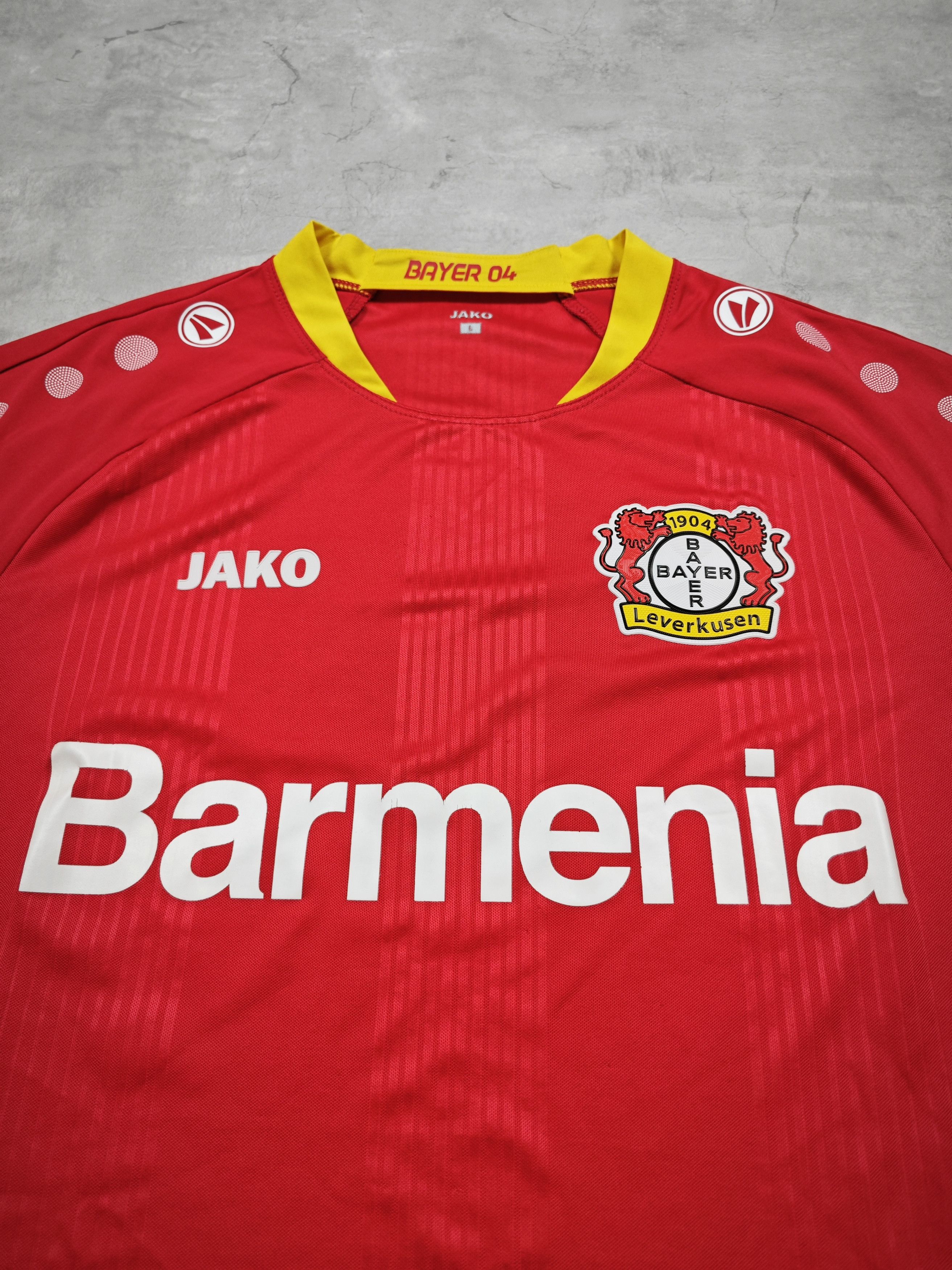 Vintage Jako Bayer Leverkusen 2020 Size US L / EU 52-54 / 3 - 2 Thumbnail