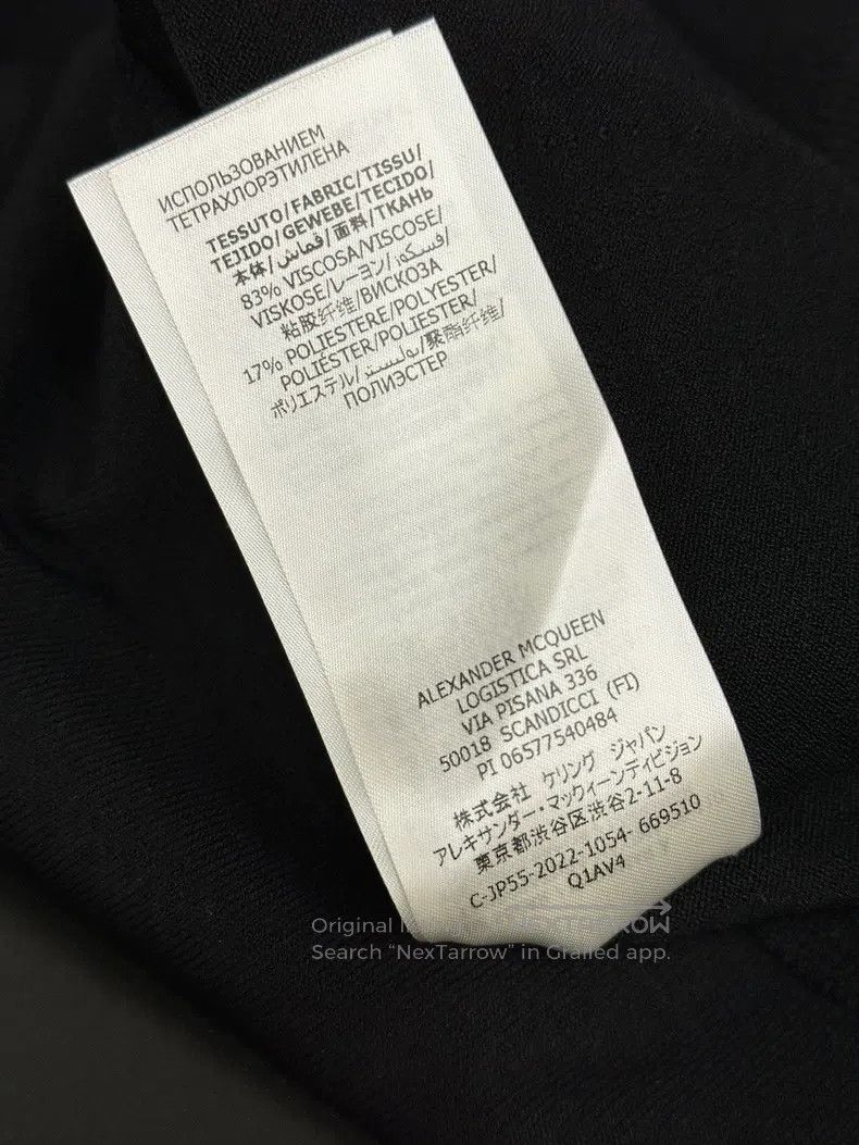 Alexander McQueen Alexander Mcqueen Black knitted short sleeves Size XS / US 0-2 / IT 36-38 - 7 Thumbnail