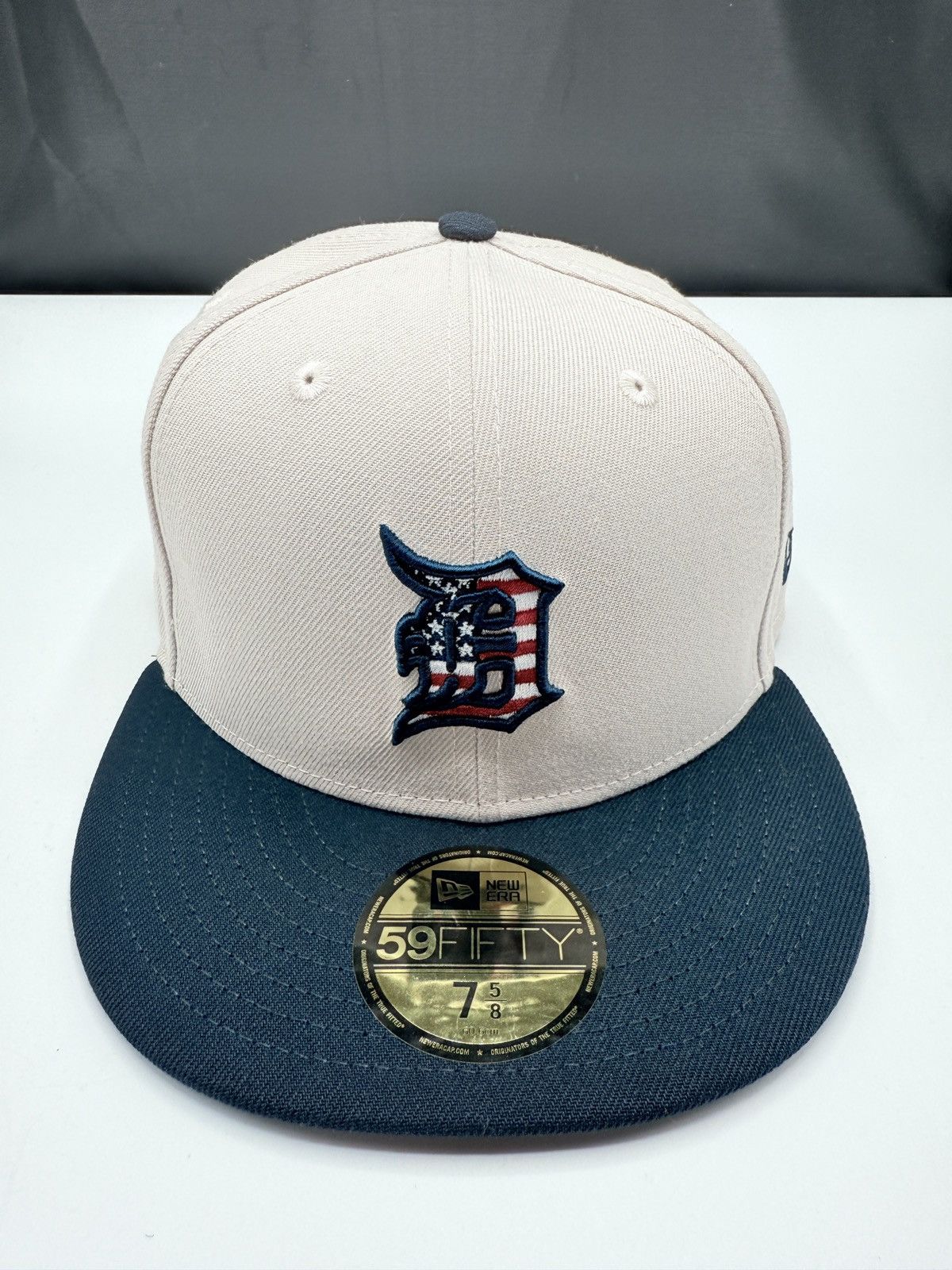 New Era Detroit Tigers New Era 59fifty 2024 4th Of July Hat 7 5/8 Size ONE SIZE - 5 Thumbnail