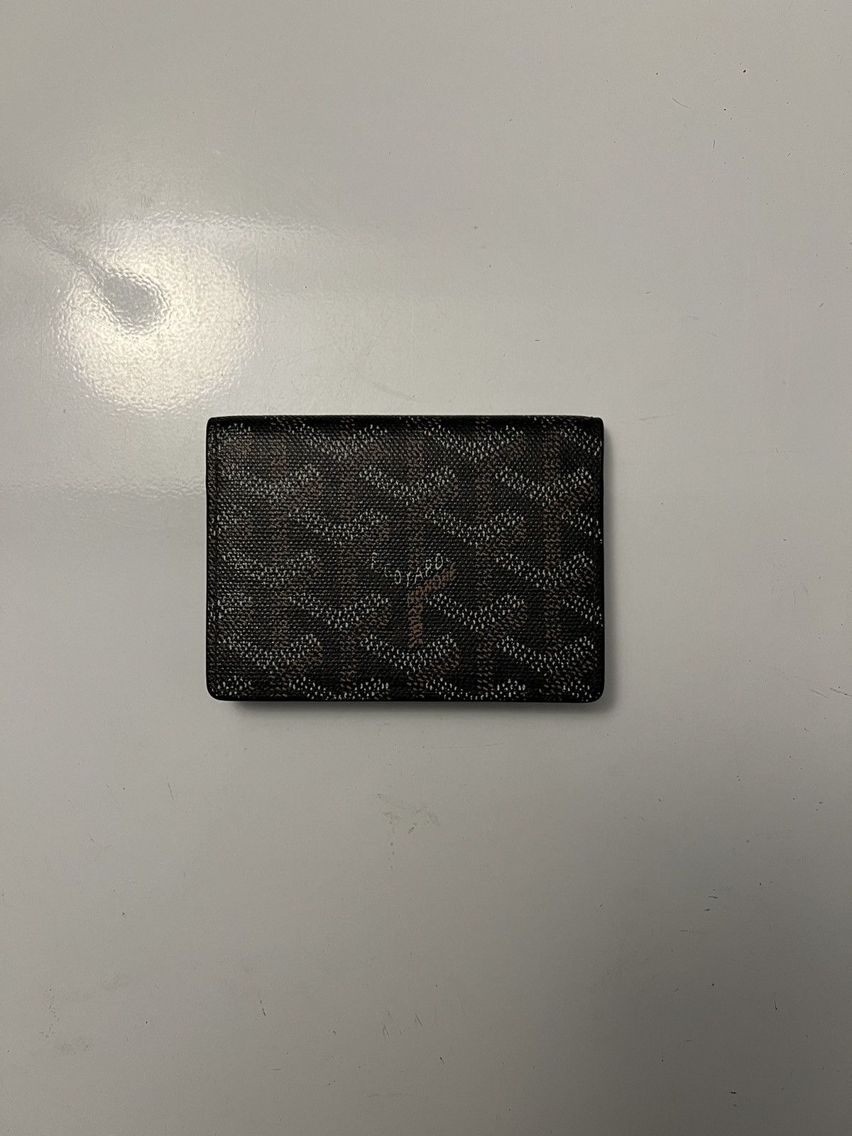 image of Goyard Malesherbes Cardholder in Black, Men's