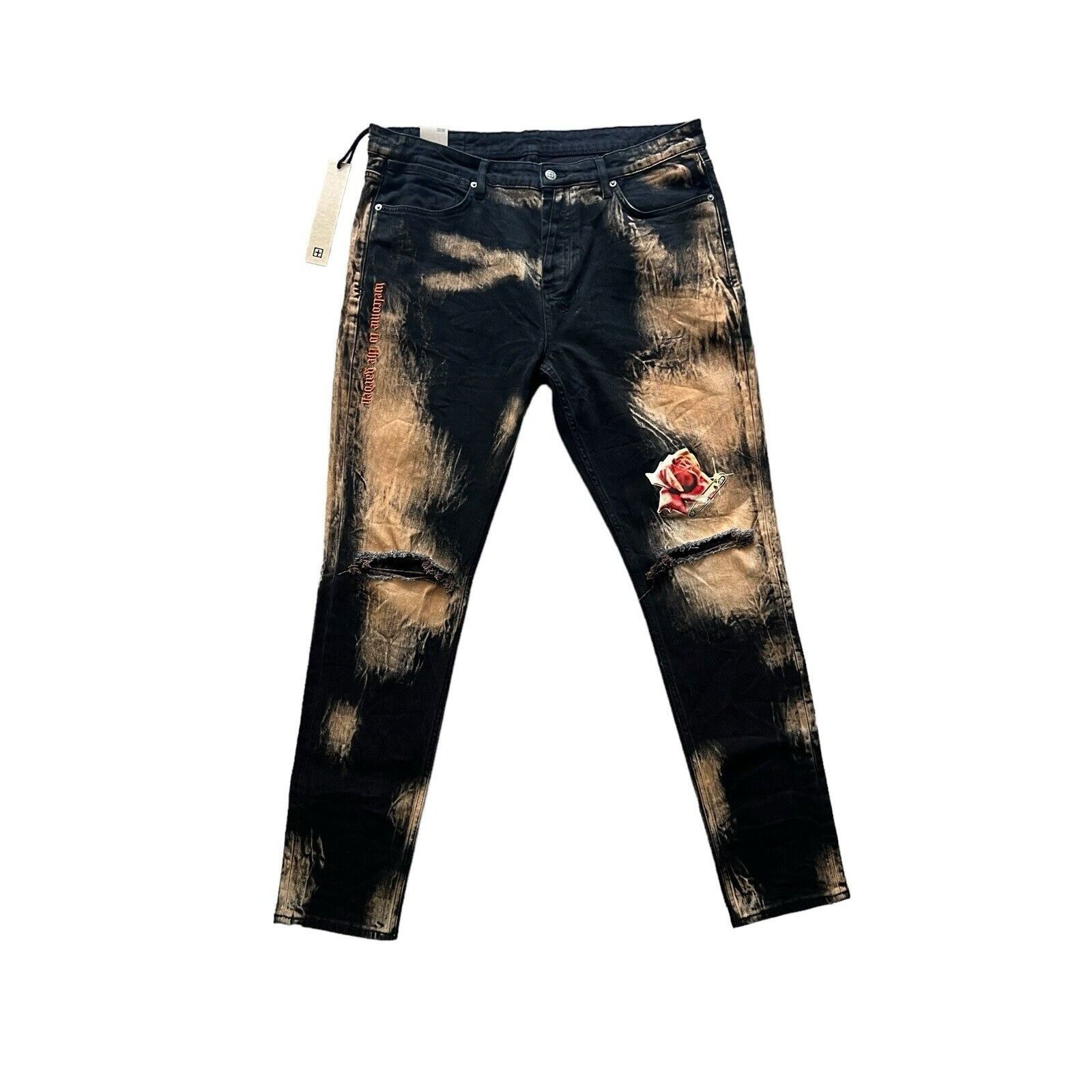 Ksubi Ksubi Jeans Mens Van Winkle Skinny Leg Black $260 Size 40/32 Size US 40 / EU 56 - 1 Thumbnail