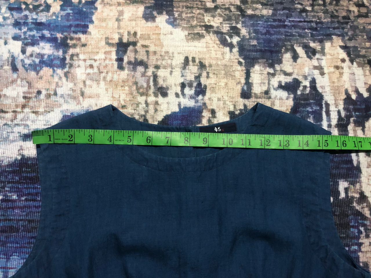 45rpm 45R By 45rpm Cotton Linen Sleeveless Mini Dress Size M / US 6-8 / IT 42-44 - 16 Thumbnail