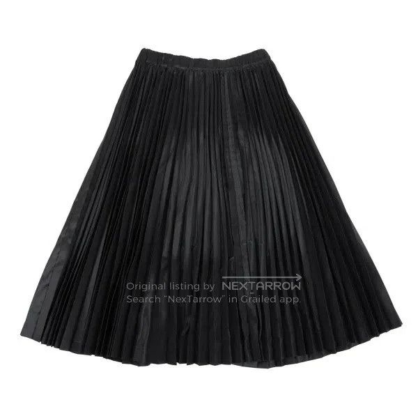Comme des Garcons Comme Des Garcons size S Black Retro Pleated Skirt Size 22" - 3 Thumbnail