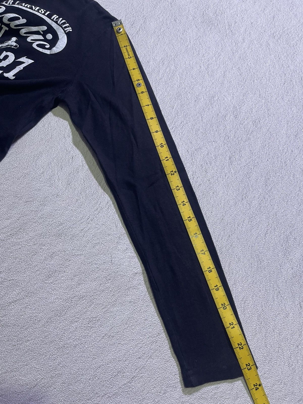 Japanese Brand Y2K BLING LEADI long sleeve tshirt Size US M / EU 48-50 / 2 - 10 Thumbnail