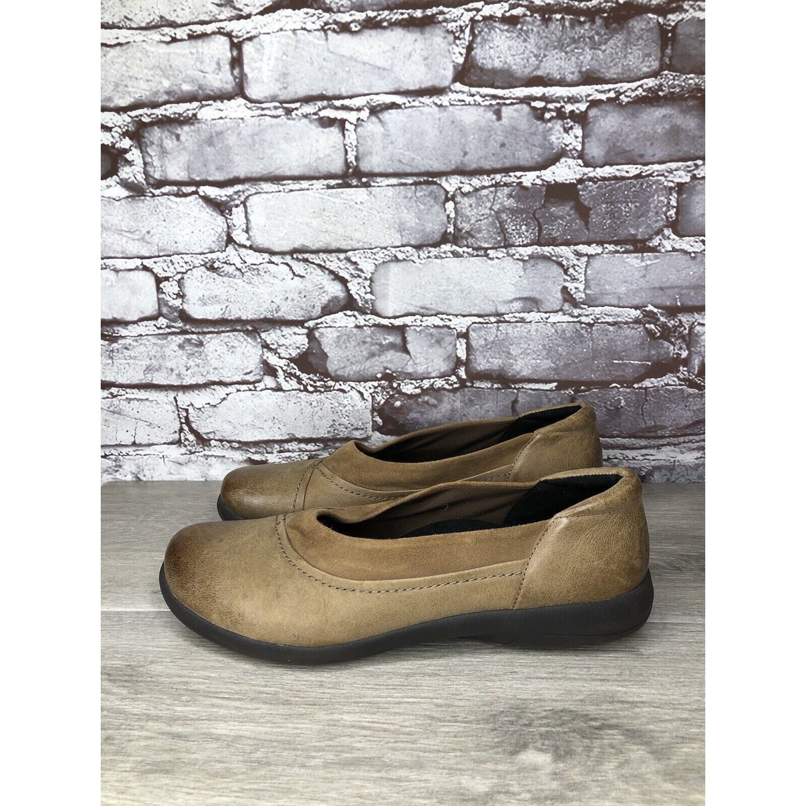 Other Abeo Pro Etta Pew1054 Walnut Brown Leather Casual Shoes Wome Size US 10 / IT 40 - 13 Thumbnail