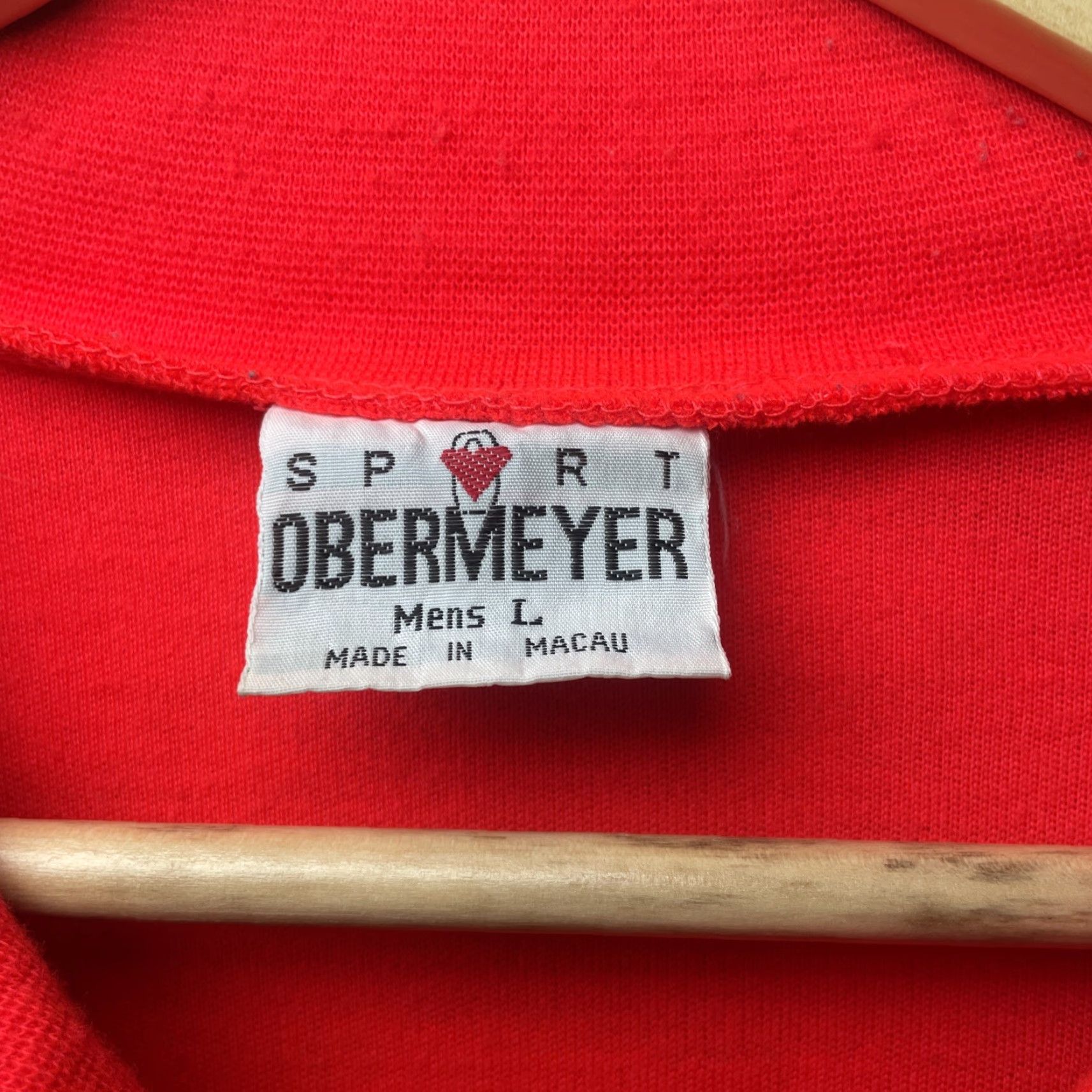 Obermeyer VINTAGE Obermeyer Sport Shirt Adult L Neon Orange Ski Pullover Zip Mens Size US L / EU 52-54 / 3 - 5 Thumbnail