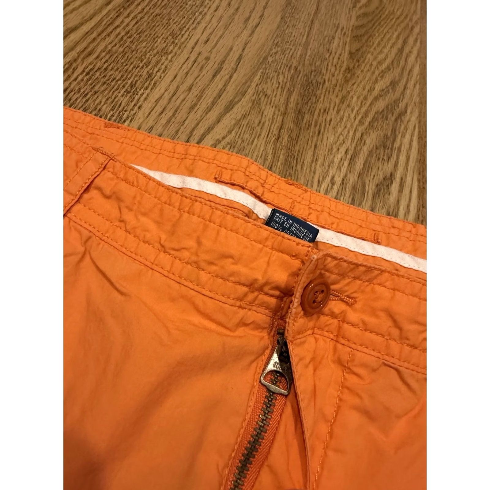 Polo Ralph Lauren VINTAGE Polo Ralph Lauren Cargo Shorts Men’s 34 Orange Lightweight Cotton 90s Army Casual Cargo Shorts Mens Orange Cotton Size US S / EU 44-46 / 1 - 4 Thumbnail
