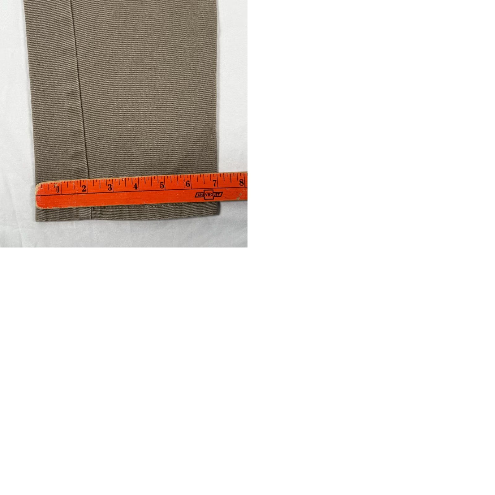 Gloria Vanderbilt Gloria Vanderbilt Jeans Womens 4 Beige Straight Mid Rise Stretch Denim Pants Wide Vintage: No Size 27" / US 4 / IT 40 - 9 Thumbnail