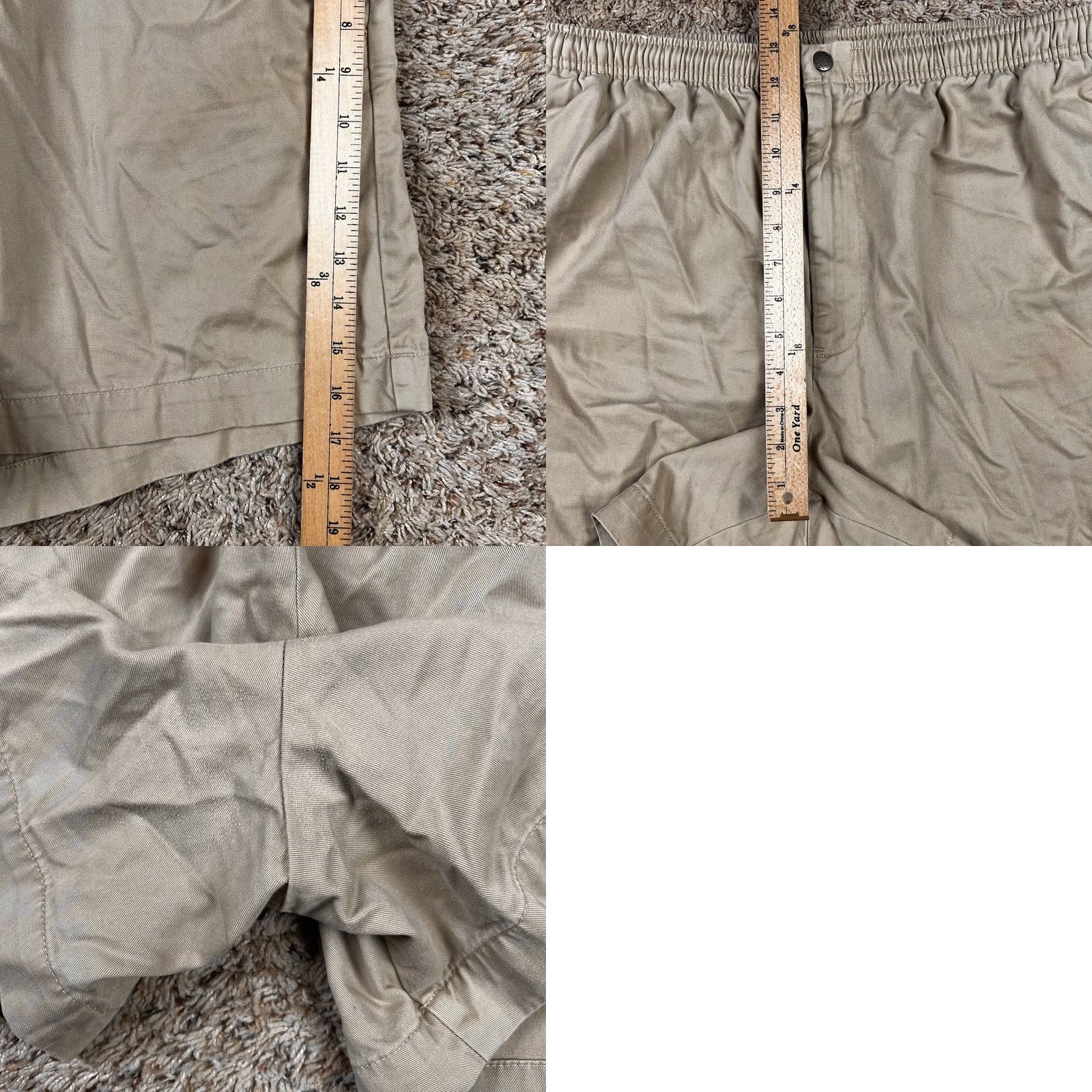 Polo Ralph Lauren Polo Ralph Lauren Chino Shorts Khaki Stretch Classic Fit XL Mens Green Pony Size US XL / EU 56 / 4 - 9 Thumbnail