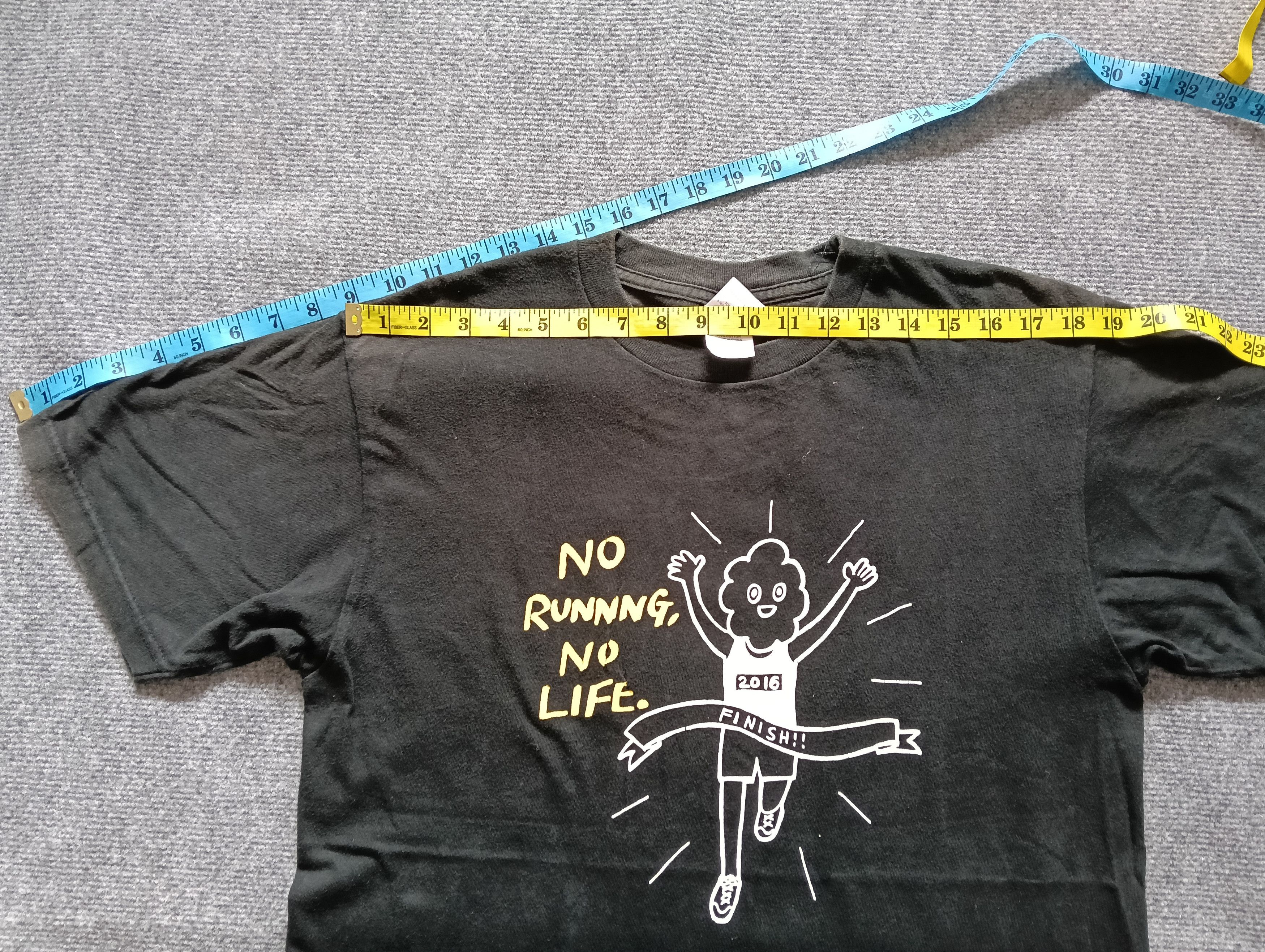 Japanese Brand × SOAR Running No running no life faded Tshirt. Size US L / EU 52-54 / 3 - 3 Thumbnail