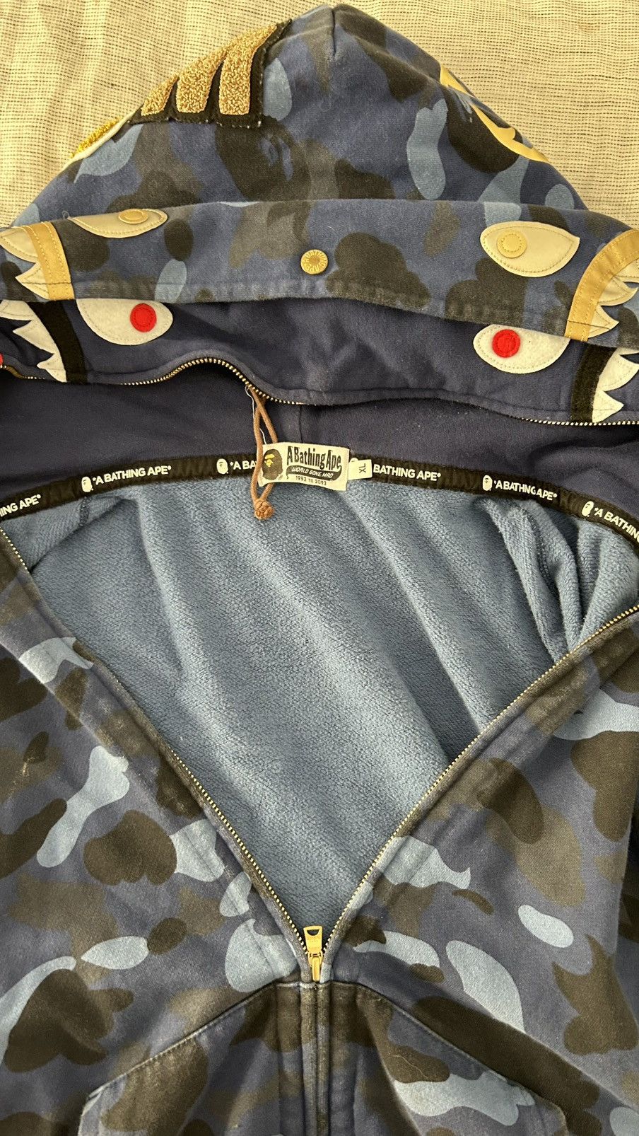 Bape BAPE Shark Hoodie og XL- como novo Size US XL / EU 56 / 4 - 12 Thumbnail