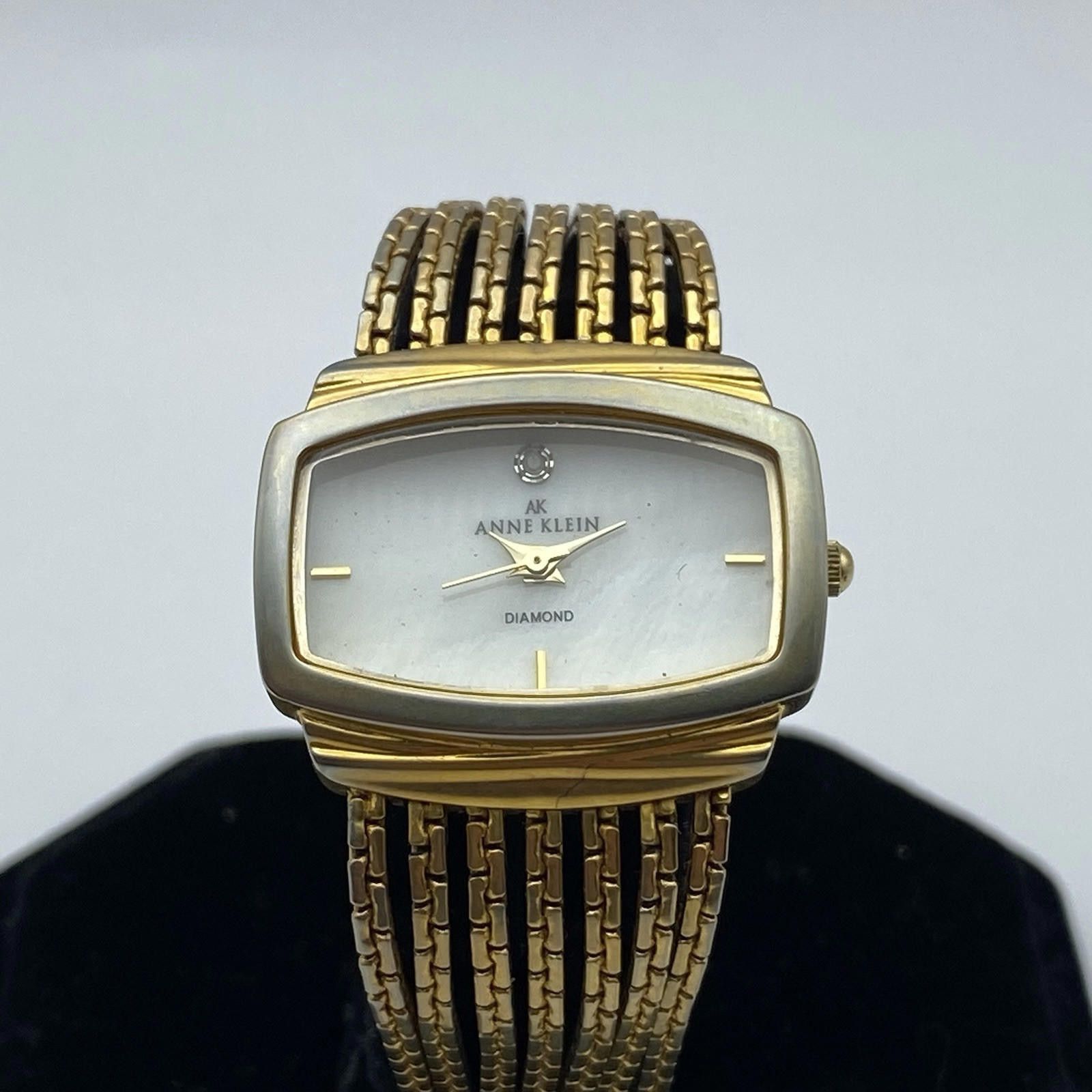 Designer Anne Klein Diamond Ladies Watch - 753H/2 - Swiss Parts Size ONE SIZE - 1 Thumbnail