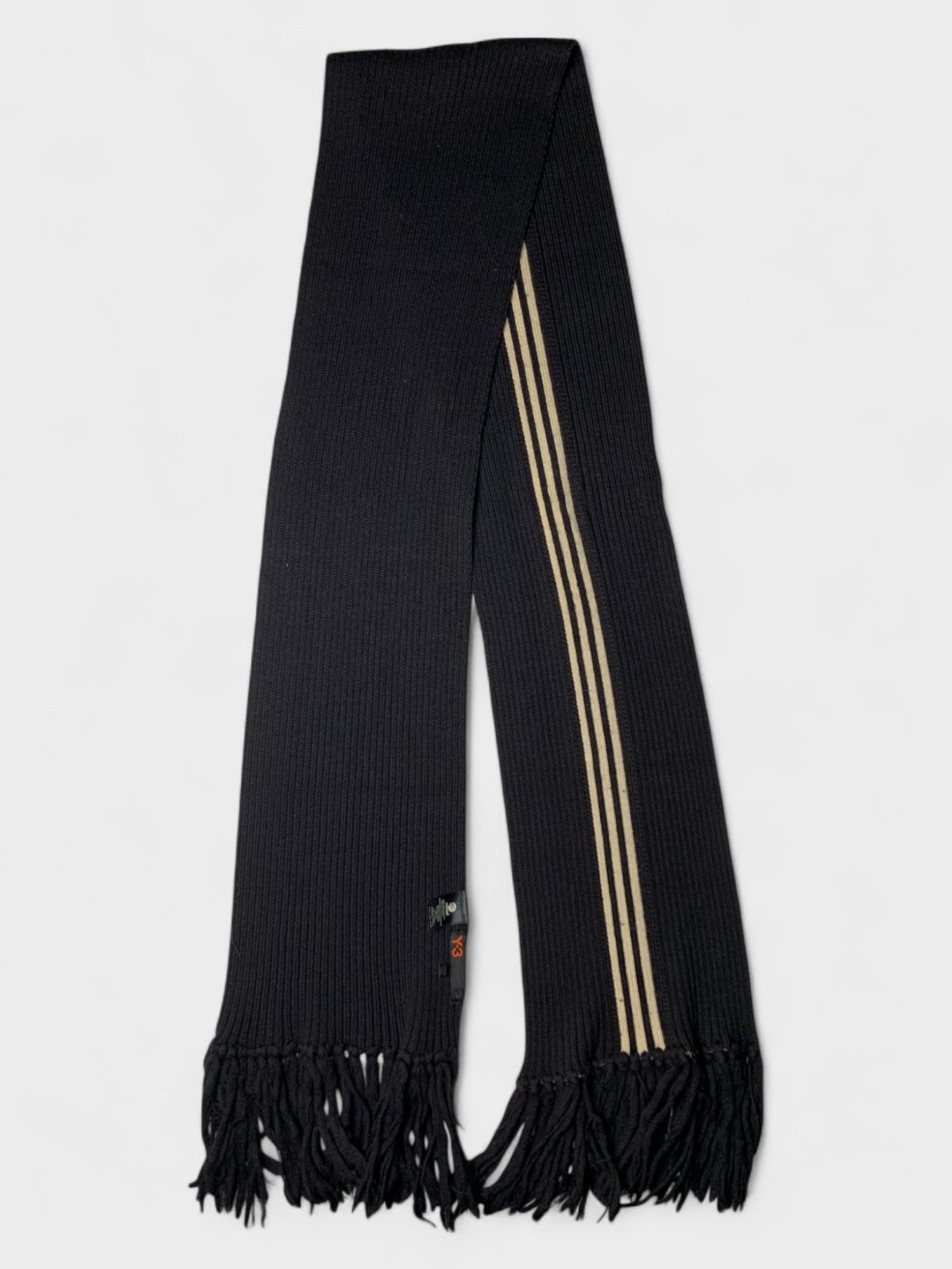 Y-3 × Yohji Yamamoto HUGE Y-3 A/W 2004 wool scarf Size ONE SIZE - 2 Thumbnail