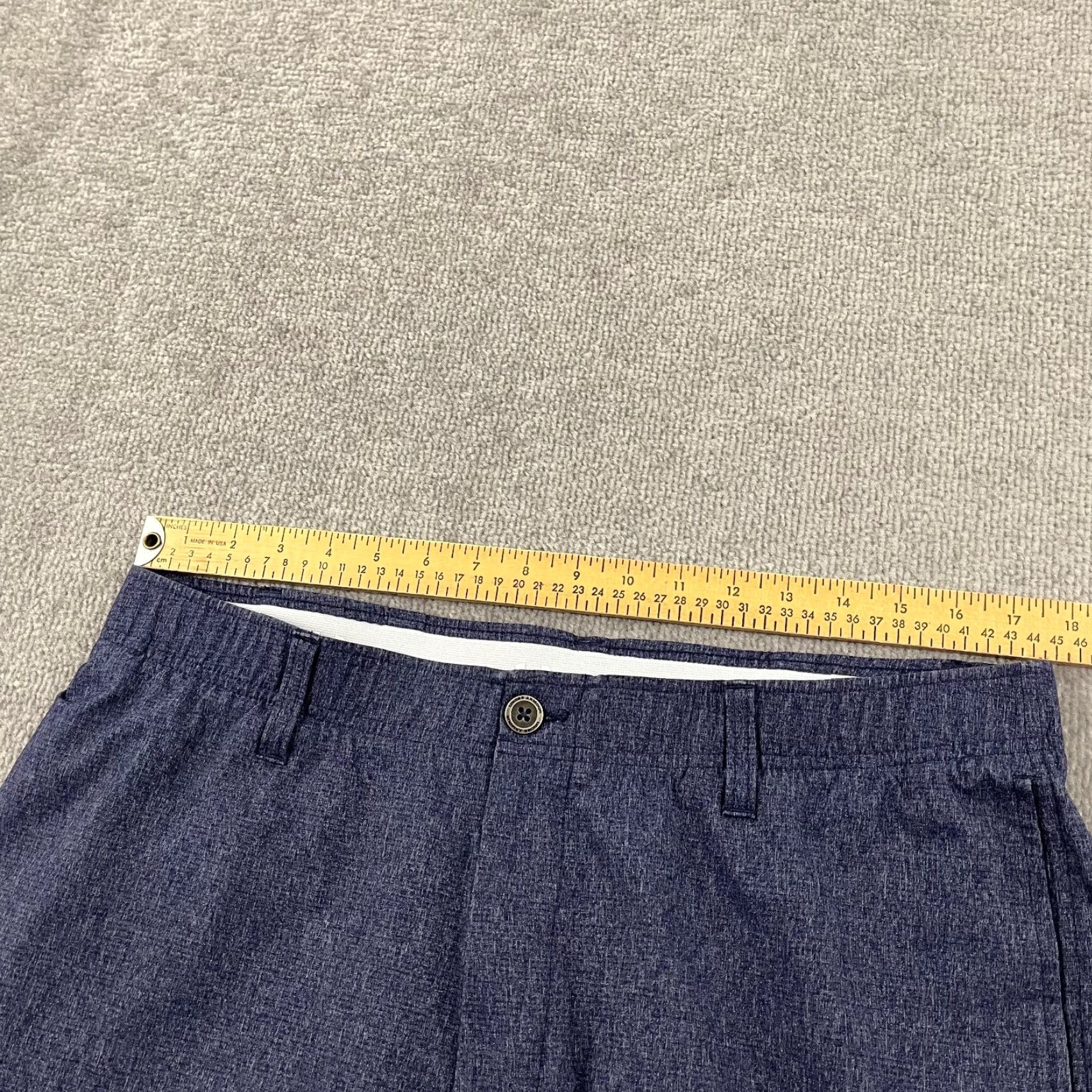 Under Armour Under Armour Vented Pants Mens 36 x 30 Straight Leg Blue Performance Golf Chino Size US 36 / EU 52 - 3 Thumbnail