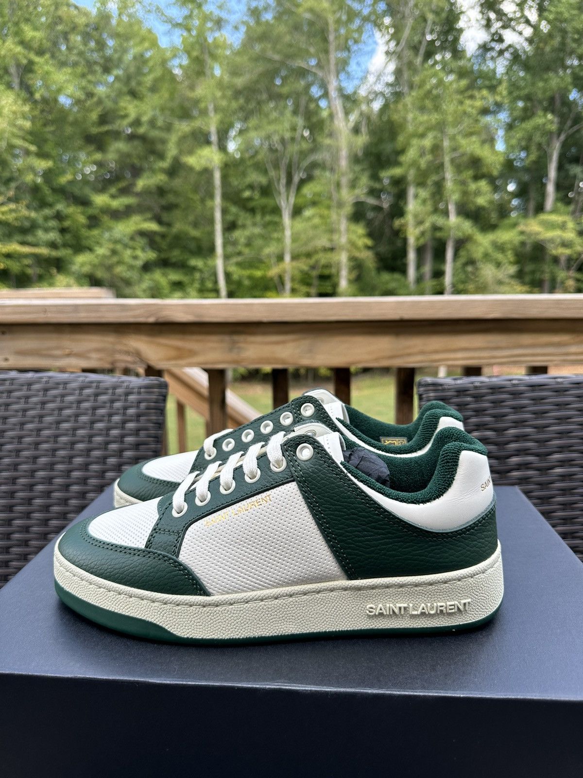 Saint Laurent Paris Low Top SS24 Saint Laurent Trainers Size US 6 / EU 39 - 7 Thumbnail