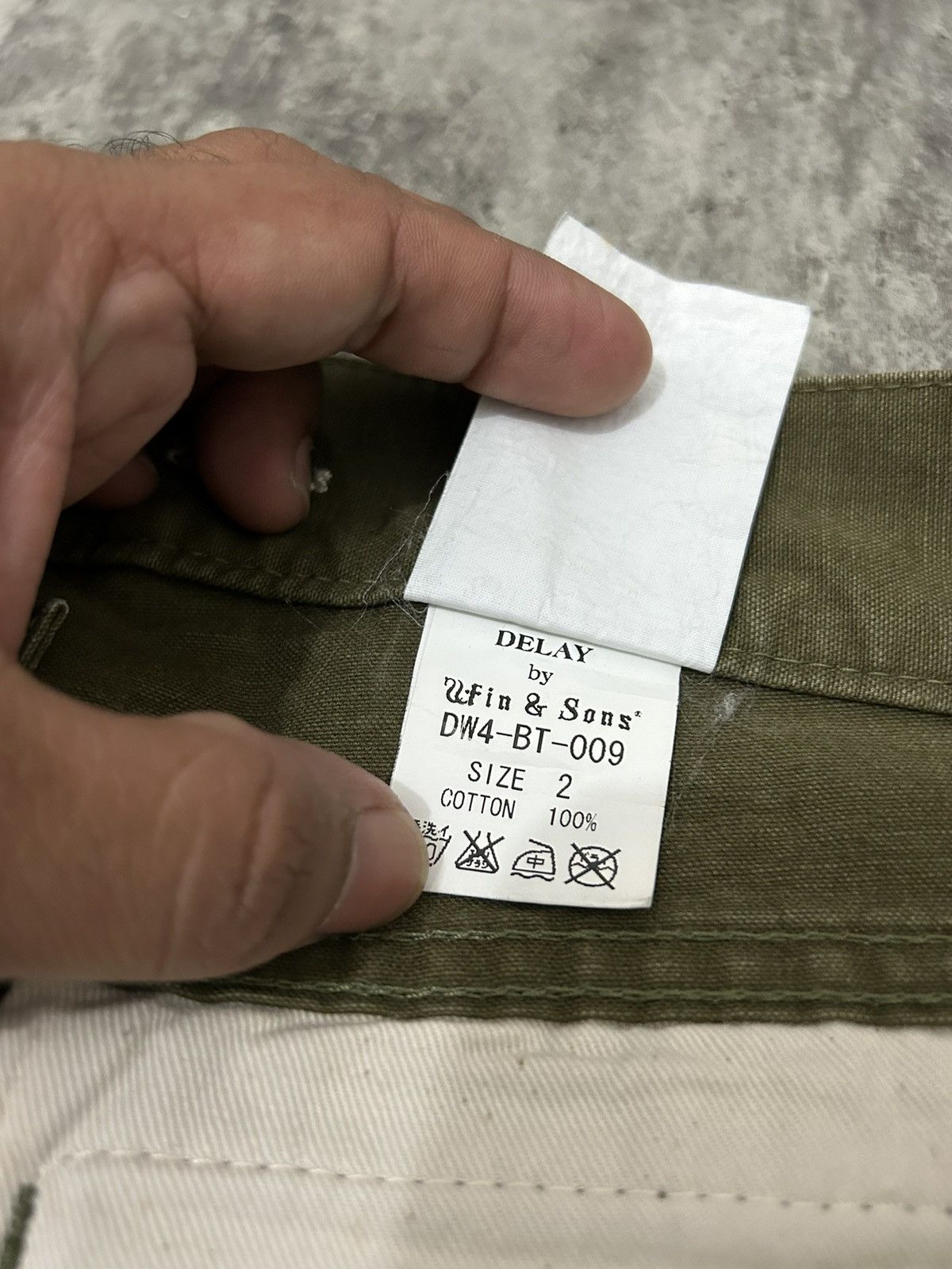 Hysteric Glamour × Japanese Brand × Tete Homme Ufin & Sons Japan Cargo Pants Size US 33 - 13 Thumbnail