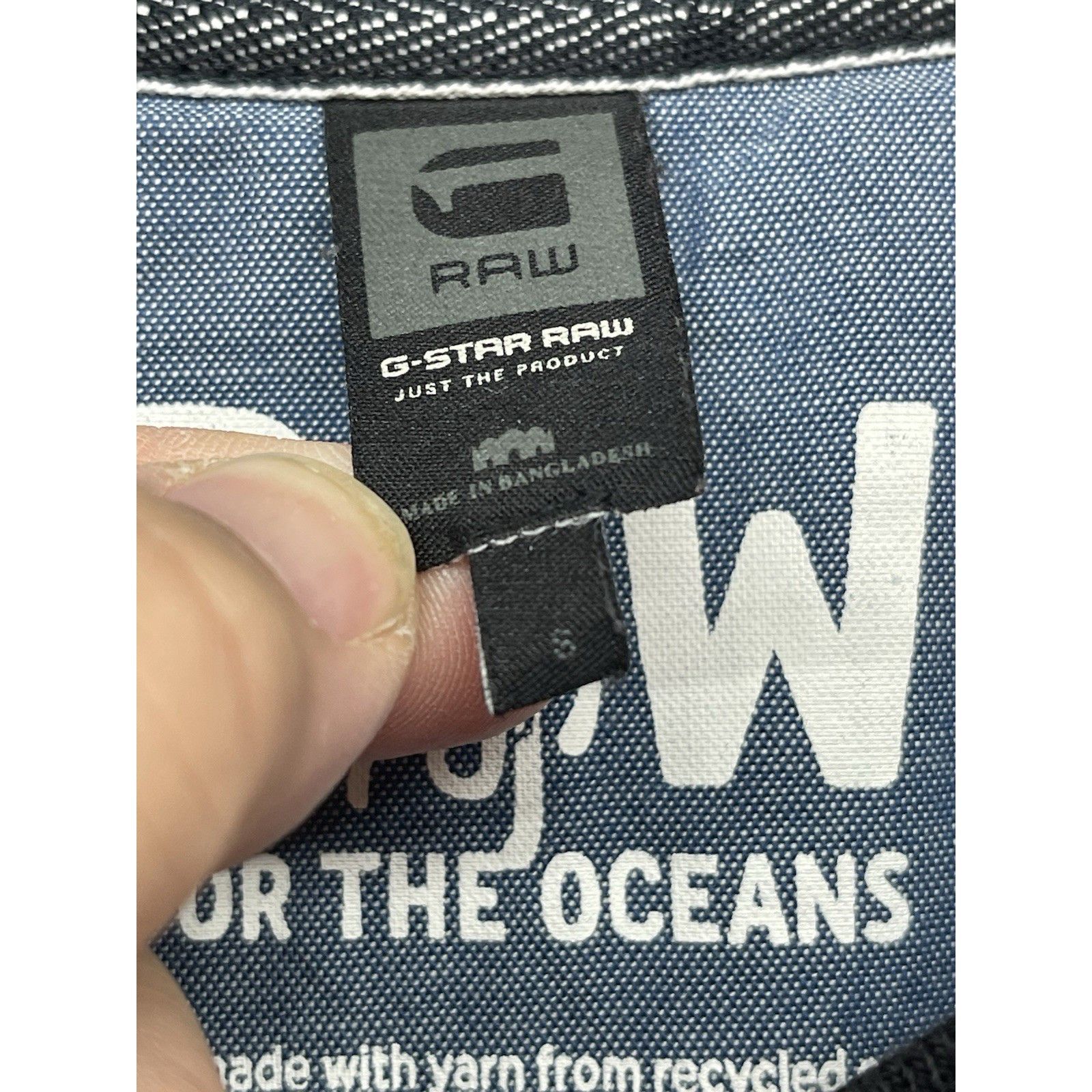 G-Star Pharrell Williams x G-Star RAW For The Oceans ‘Occotis Face’ Size US S / EU 44-46 / 1 - 6 Thumbnail