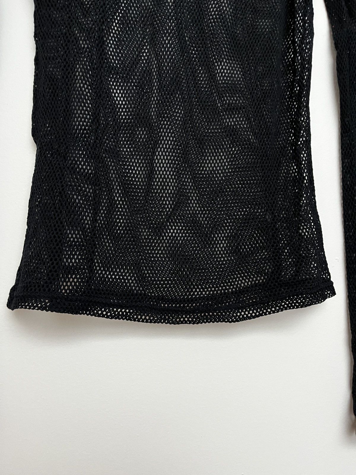 Vintage Vintage 90s Skull Mesh Long Sleeve Shirt (unisex) Size US M / EU 48-50 / 2 - 11 Thumbnail