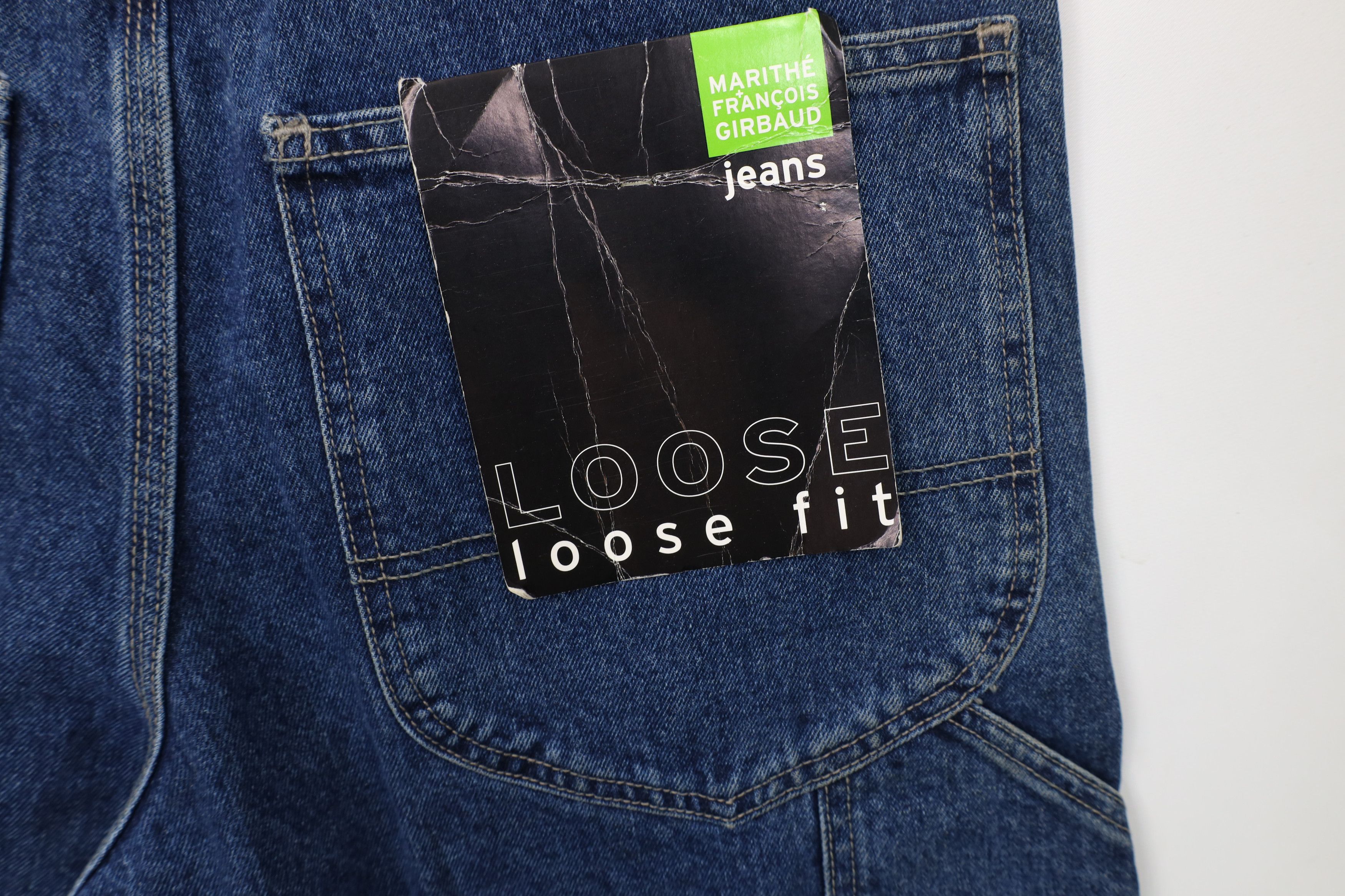 Marithe + Francois Girbaud Deadstock Vintage 90s Marithe Francois Girbaud Wide Jeans Size US 32 / EU 48 - 15 Thumbnail
