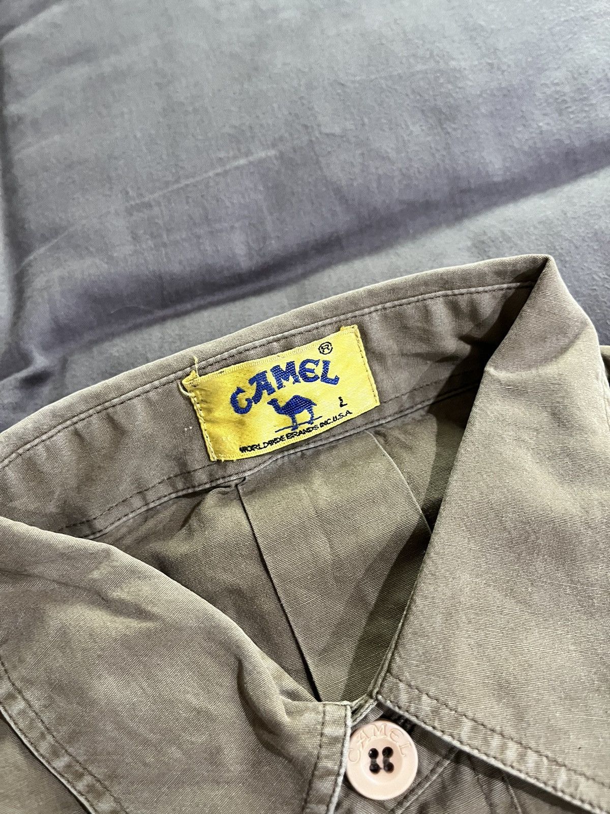 Camel × Vintage Camel 90’s button down shirt Size US L / EU 52-54 / 3 - 3 Thumbnail