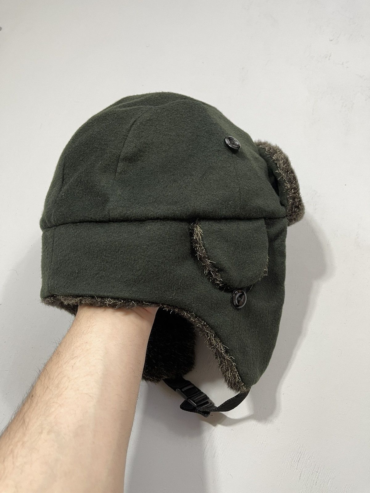 Vintage Vintage 90's Military Style Outdoor Warm Trapper Ushanka Hat Size ONE SIZE - 8 Thumbnail