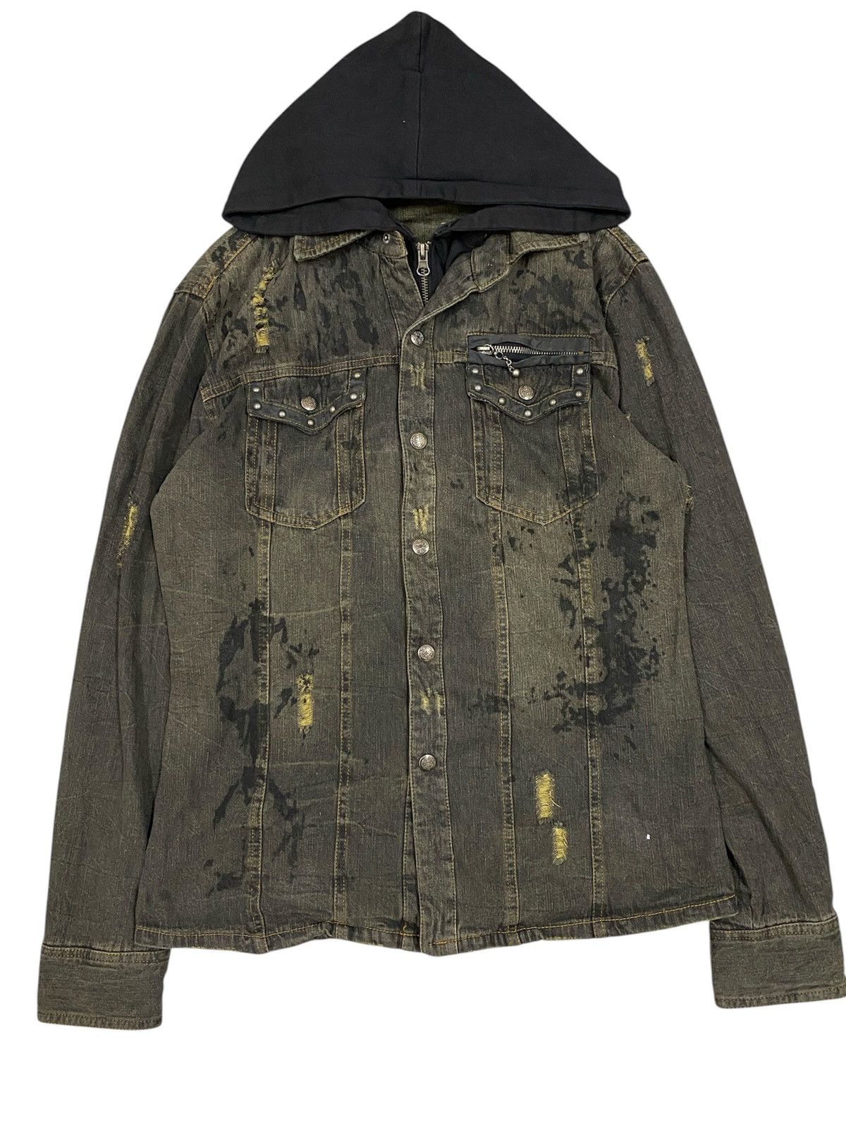 In The Attic Vintage In The Attic Homme Jacket Hoodie Double Layer Size US L / EU 52-54 / 3 - 3 Thumbnail